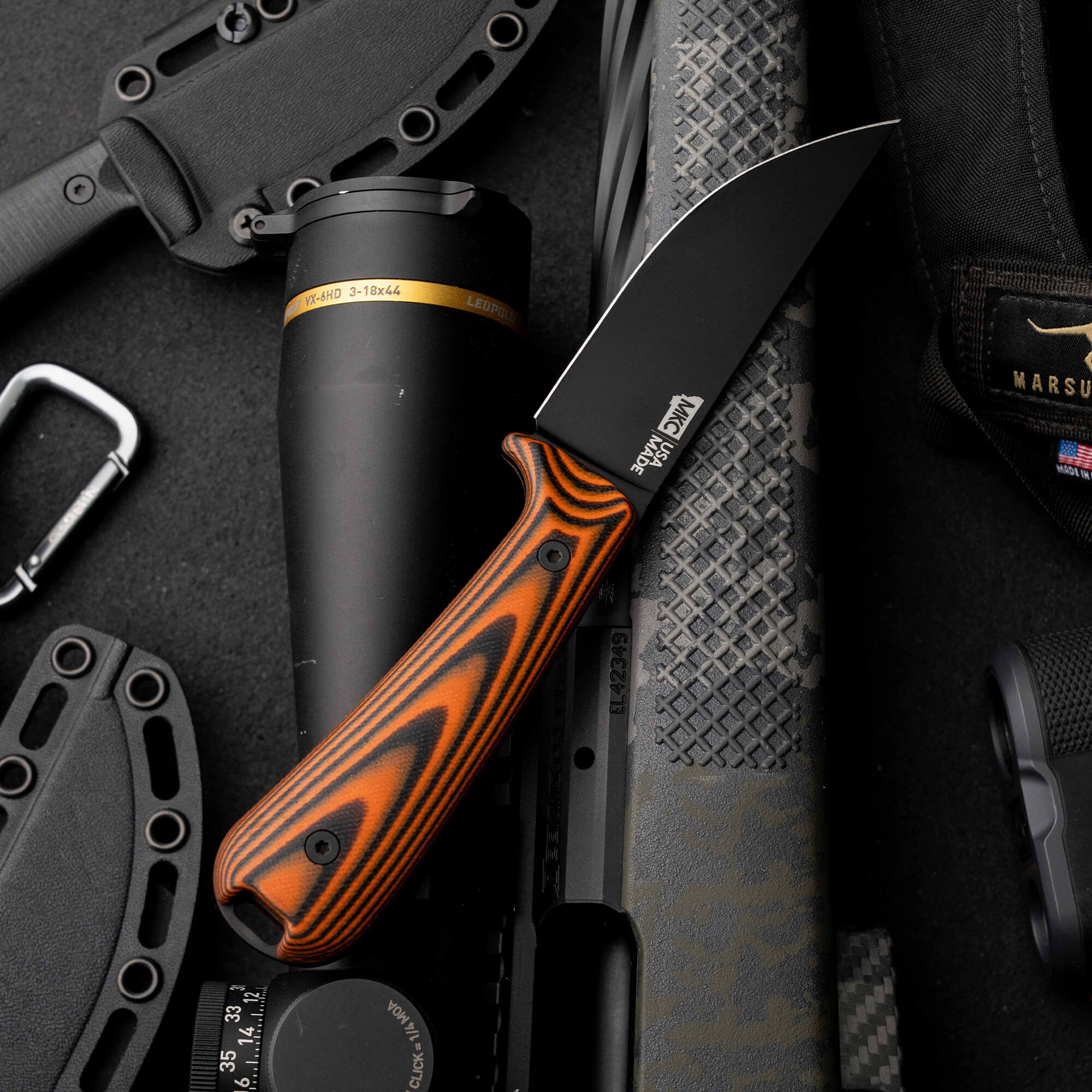 STUBHORN - PVD - ORANGE & BLACK