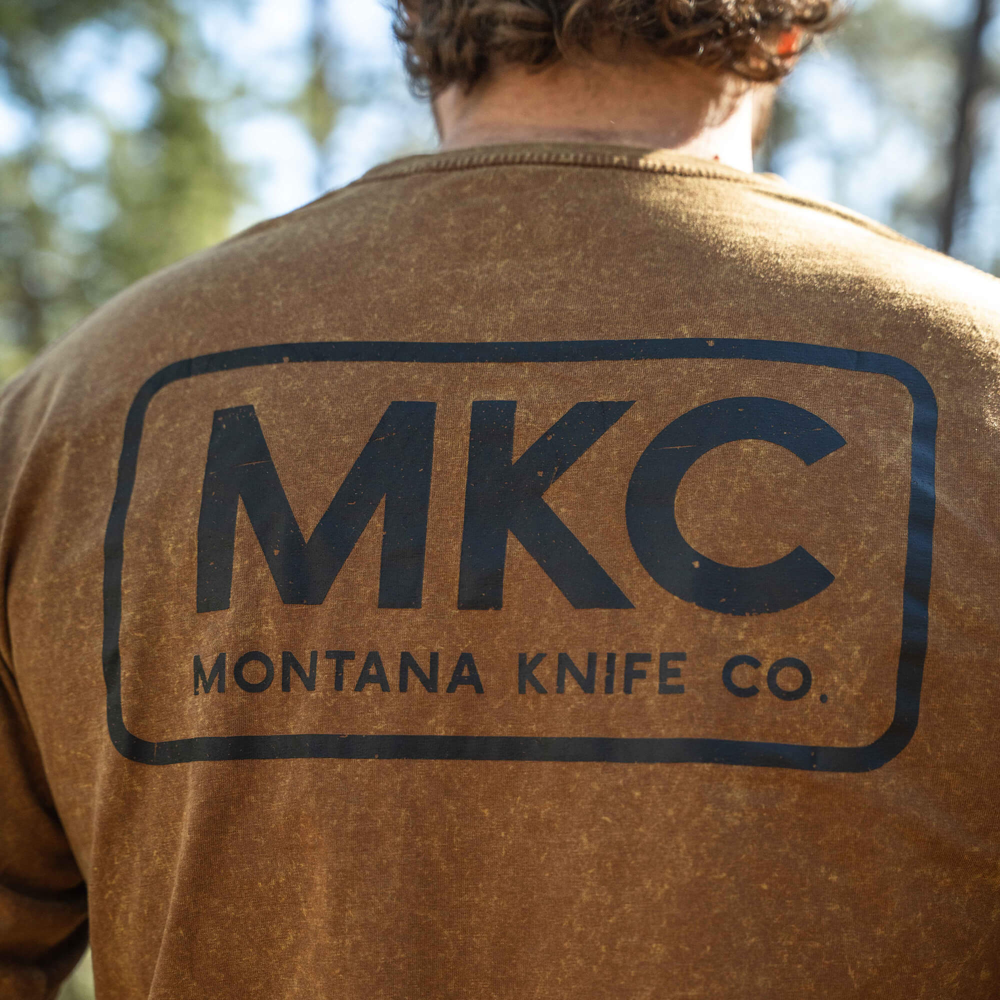 MKC STONEWASH LONG SLEEVE - COYOTE