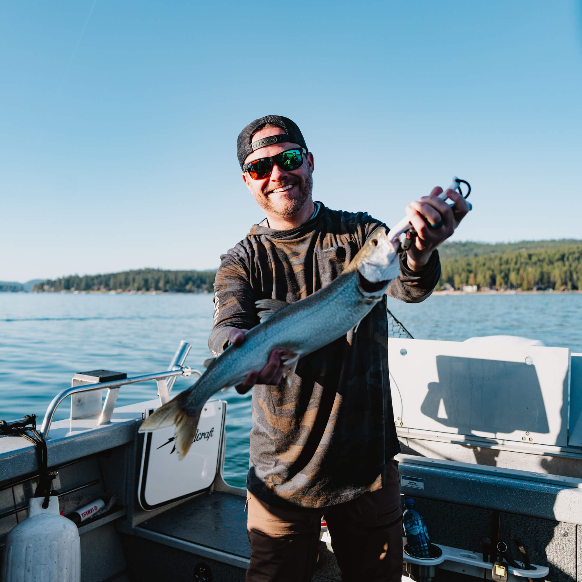 SUN RIVER BAMBOO HOODIE - DARK MKC CAMO