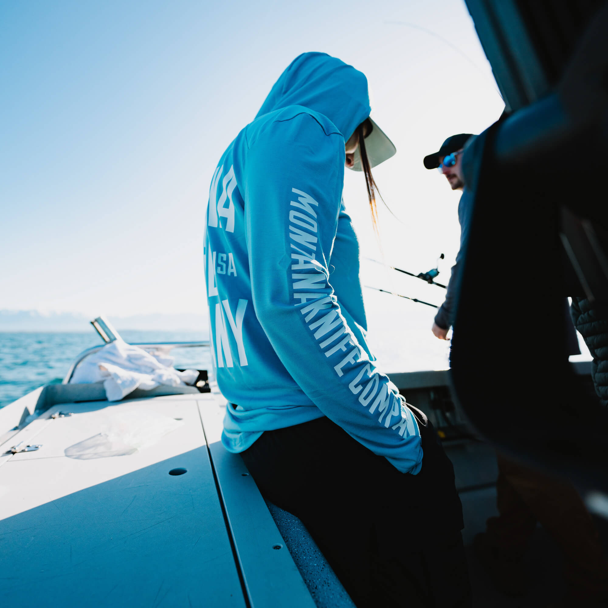 SUN RIVER BAMBOO HOODIE - GLACIER BLUE