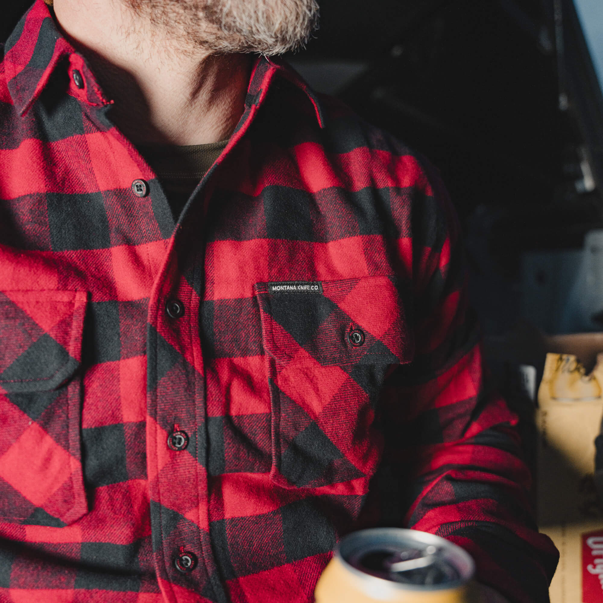 MKC HEAVYWEIGHT FLANNEL - RED