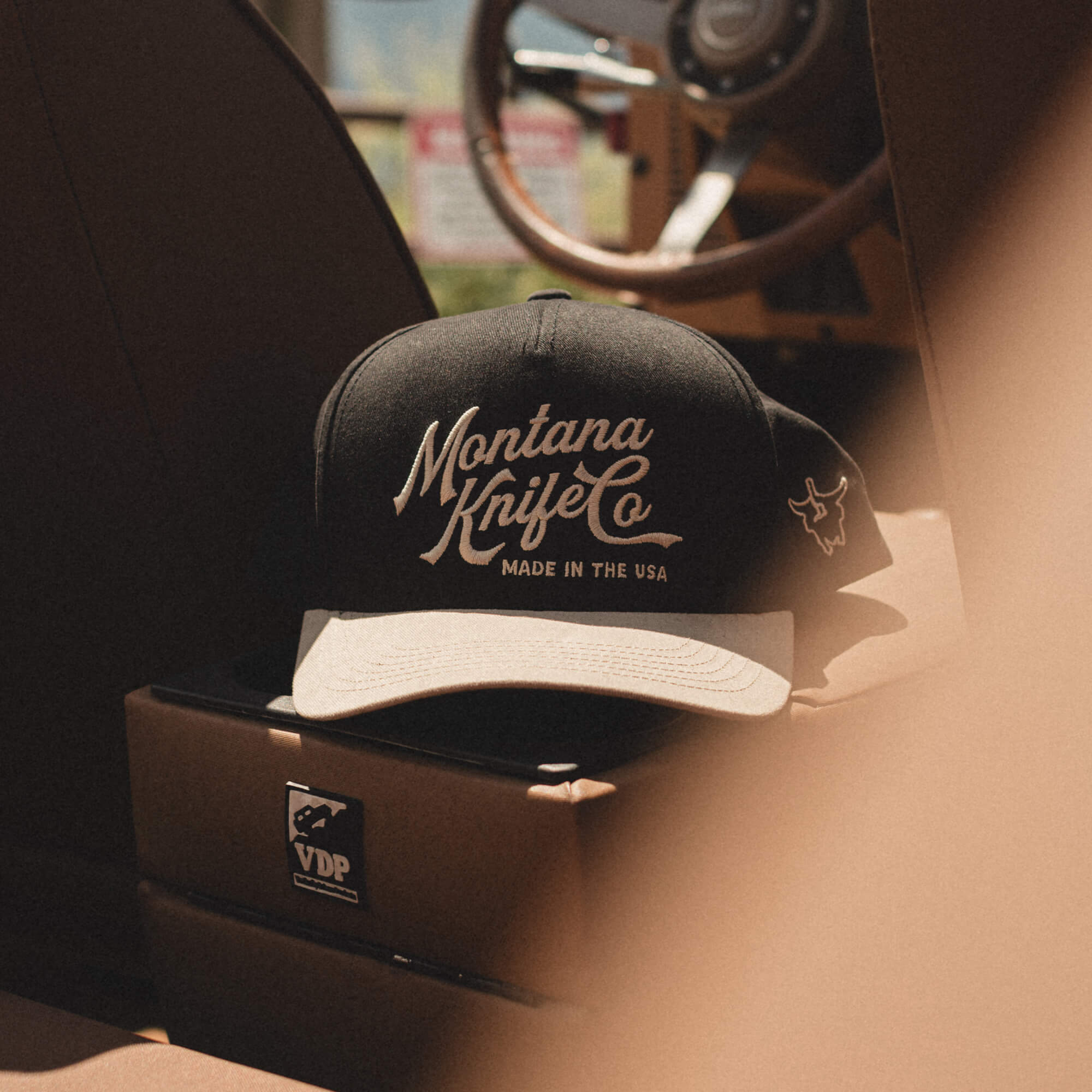 MKC HERITAGE HAT - BLACK/TAN