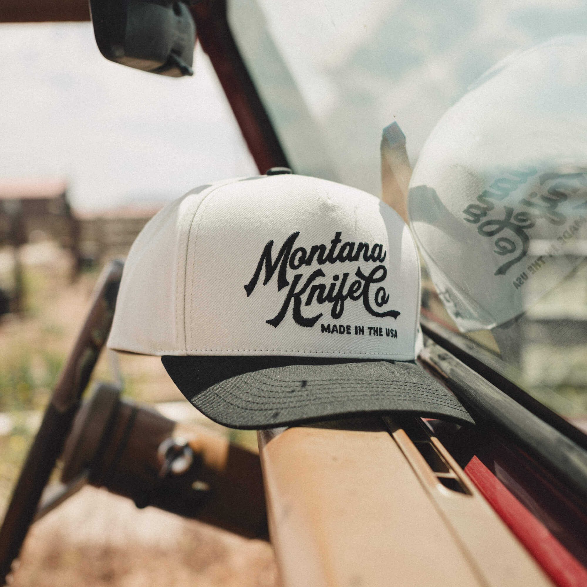 MKC HERITAGE HAT - IVORY/BLACK