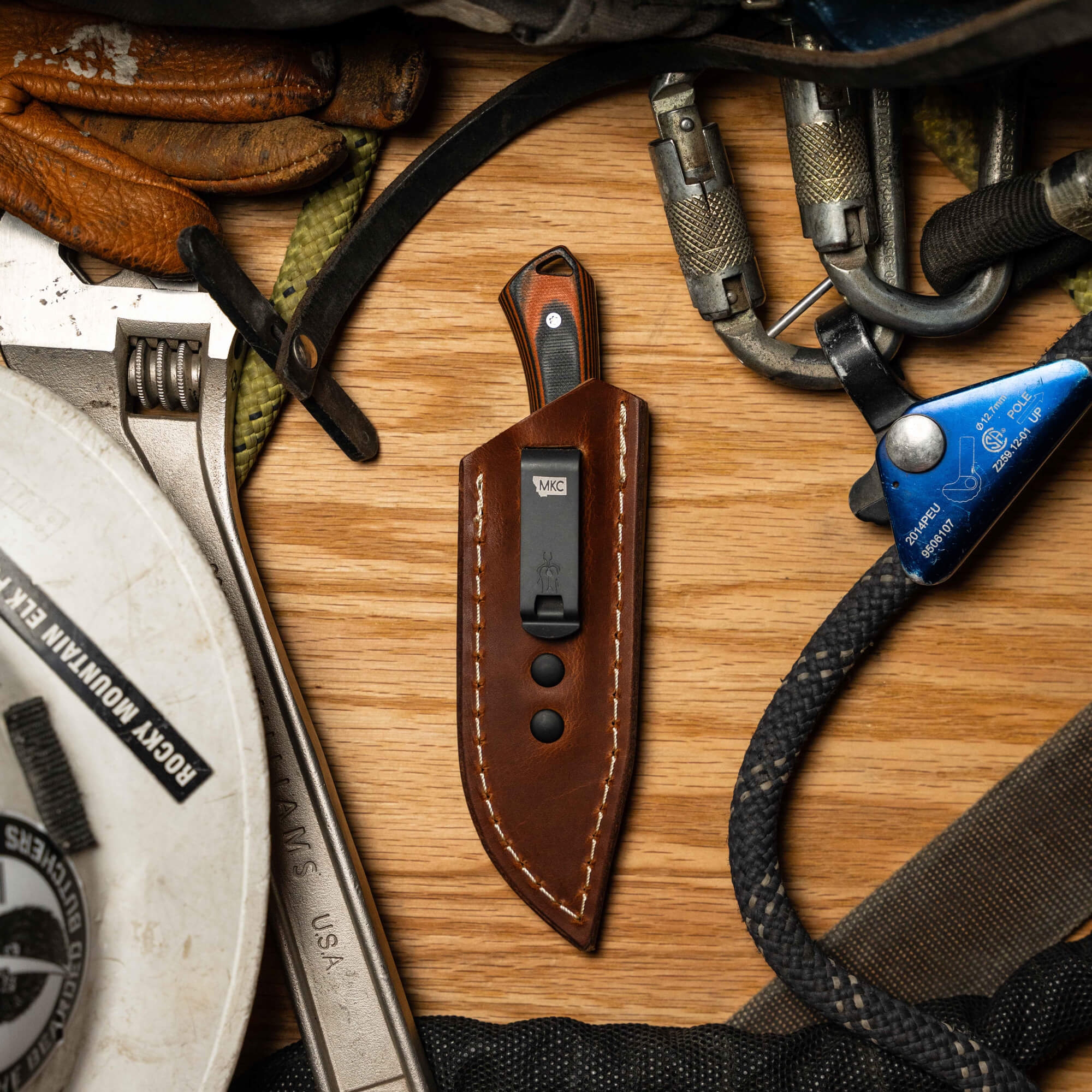 ROCKER LEATHER SHEATH - CONCEALED POCKET CARRY