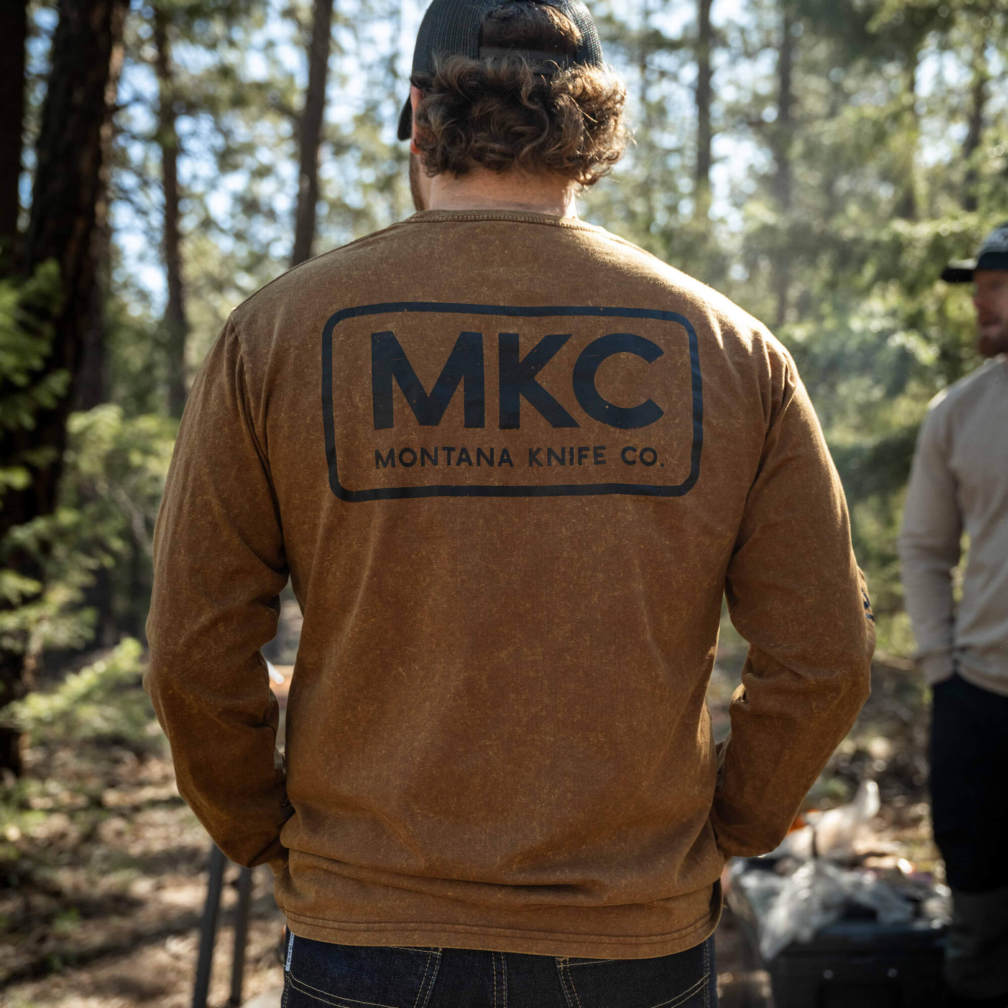 MKC STONEWASH LONG SLEEVE - COYOTE