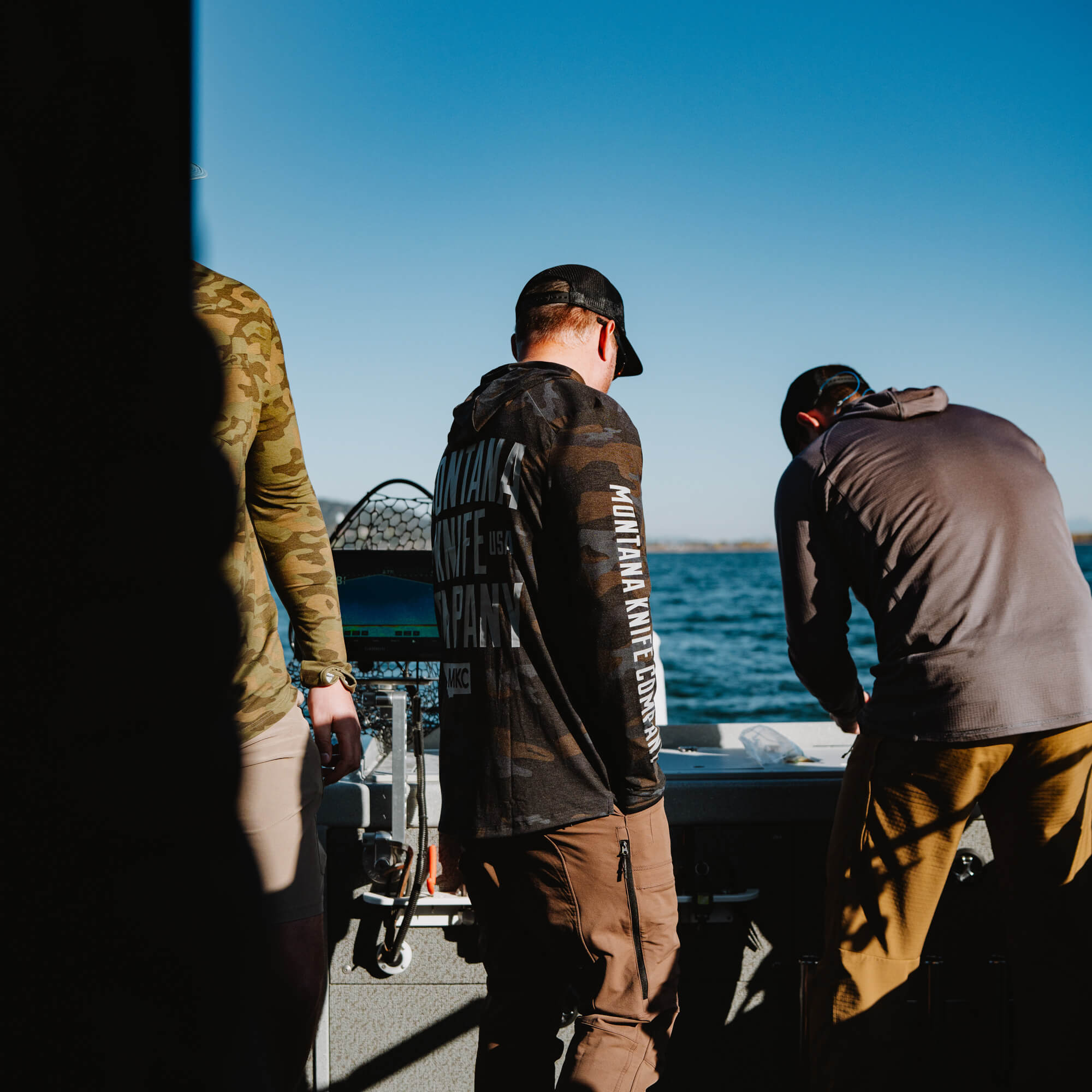 SUN RIVER BAMBOO HOODIE - DARK MKC CAMO