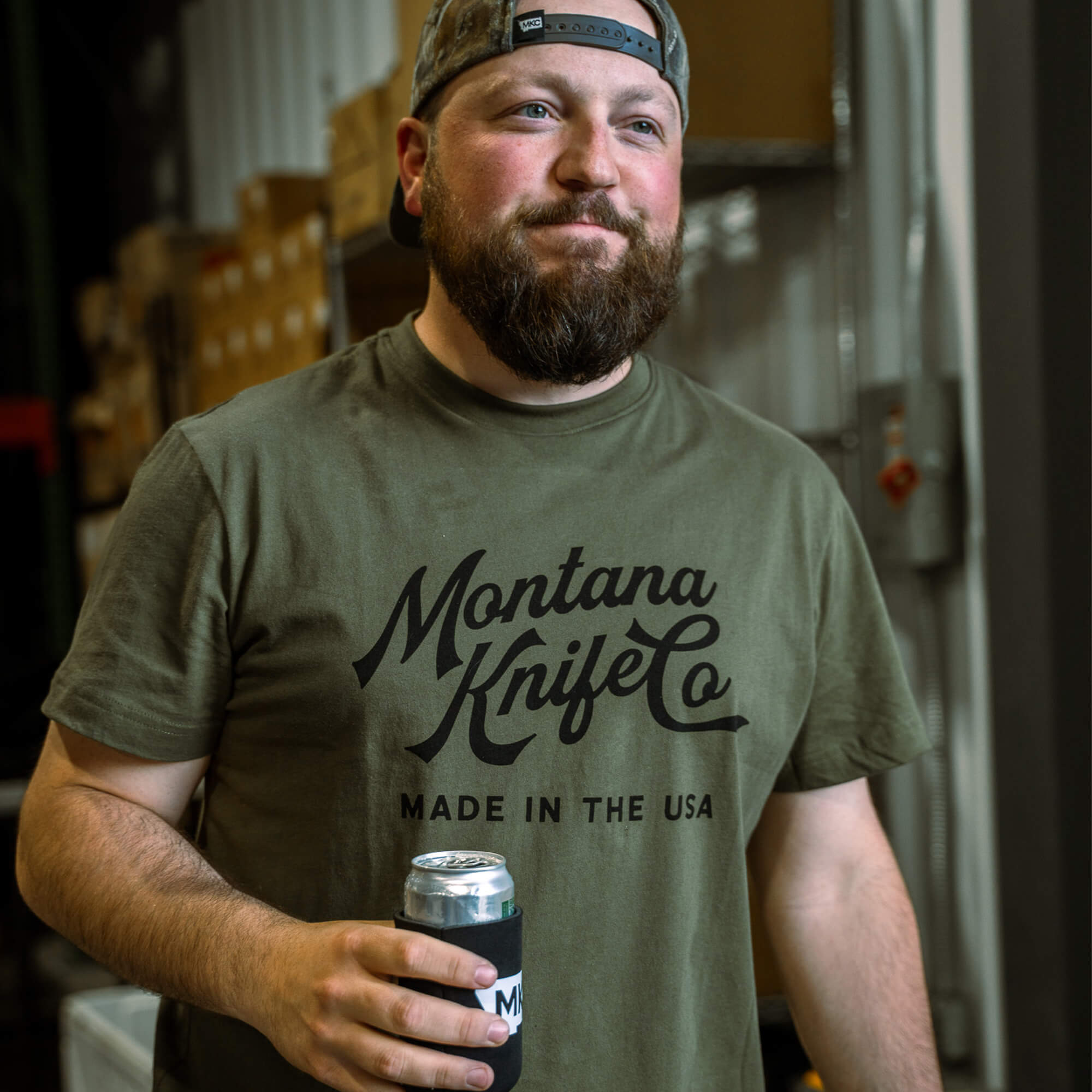 MKC HERITAGE TEE - USA MADE - OLIVE