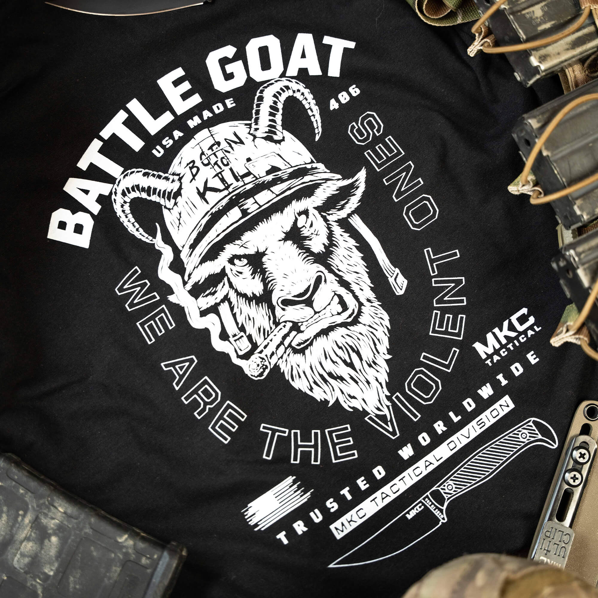 BATTLE GOAT TEE