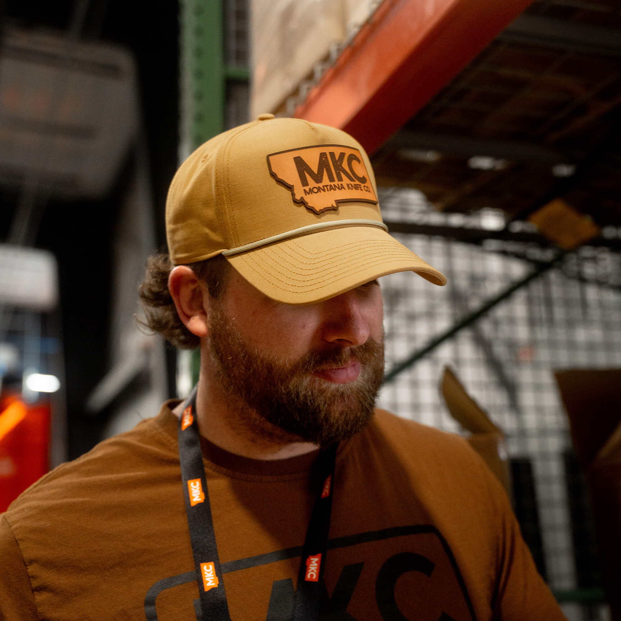 MKC BIG STATE PATCH - ROPE HAT - CANVAS