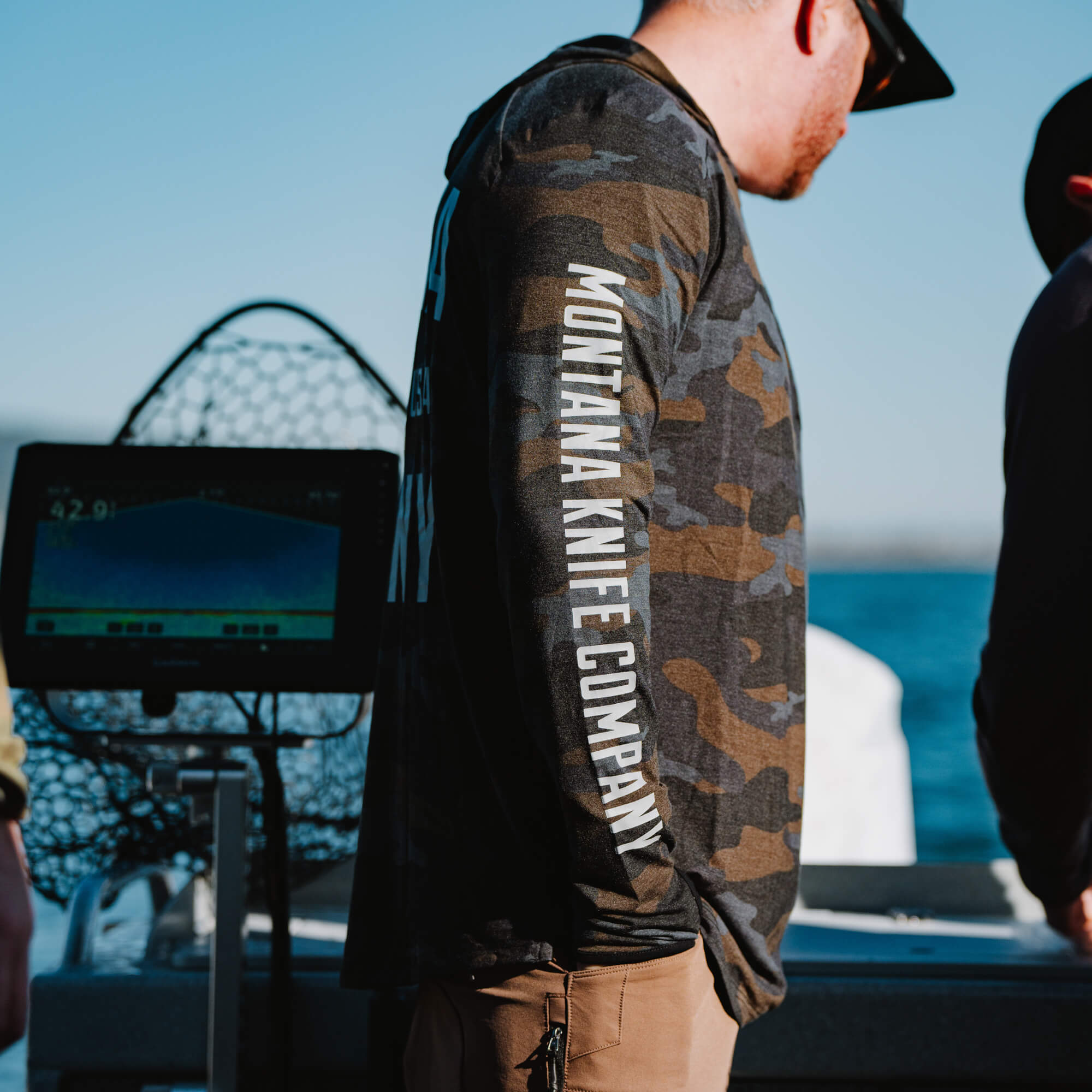 SUN RIVER BAMBOO HOODIE - DARK MKC CAMO