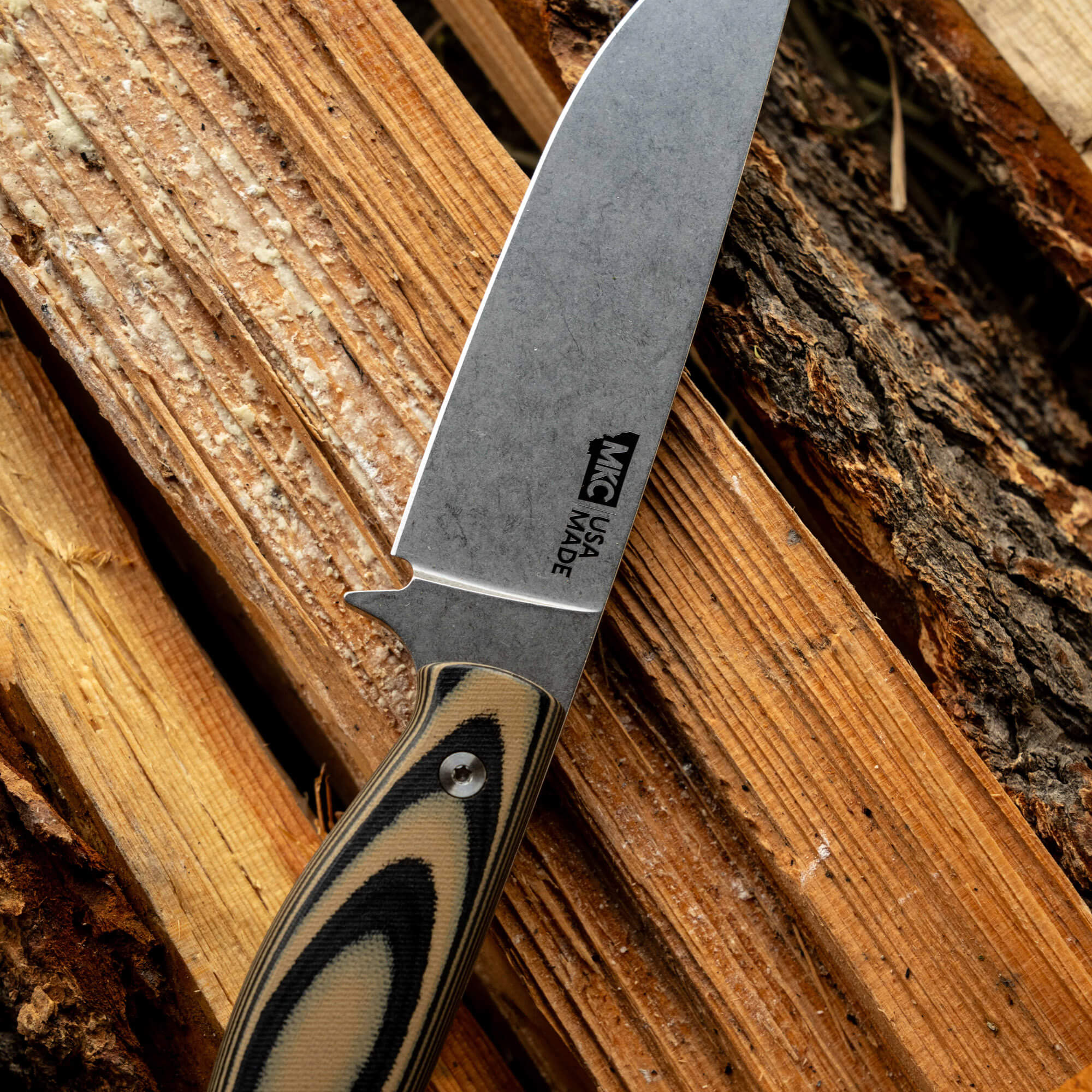 MAGNACUT SUPER CUB - DROP POINT HUNTER - TAN & BLACK