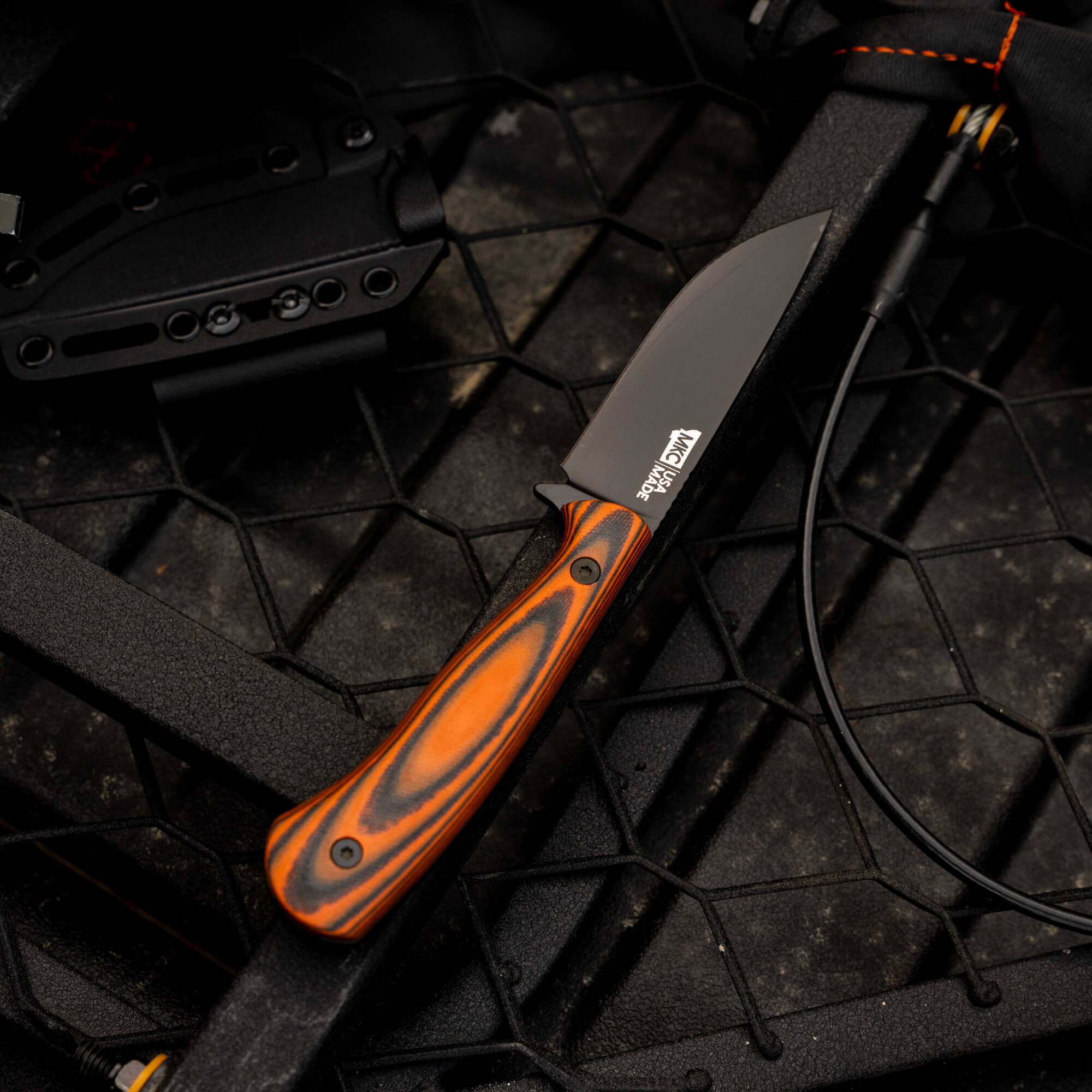 MKC WHITETAIL - PVD - ORANGE & BLACK