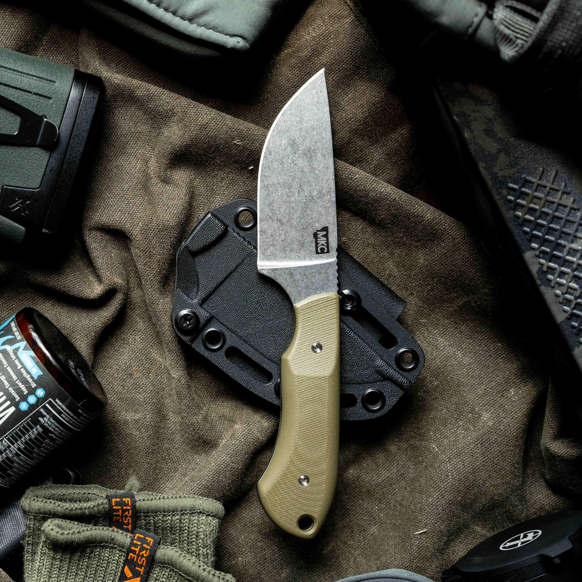 ELKHORN SKINNER - OLIVE