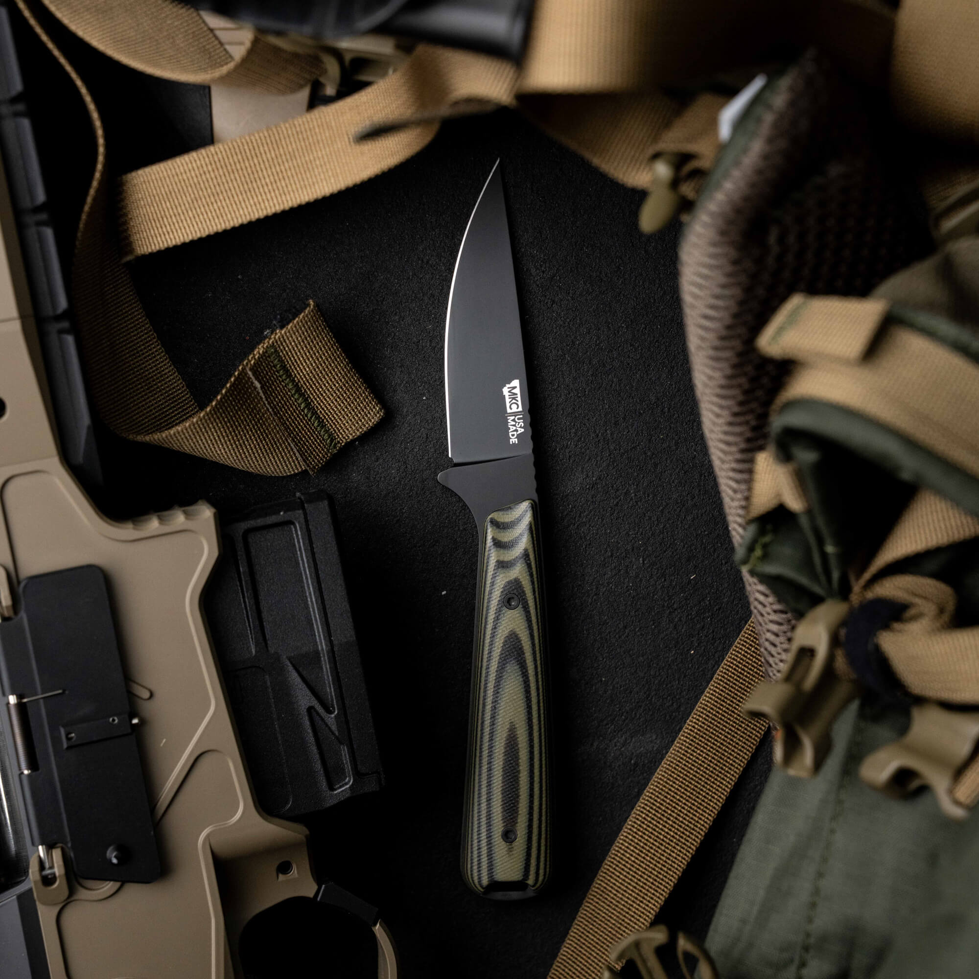 FLATTAIL - PVD - GREEN & BLACK