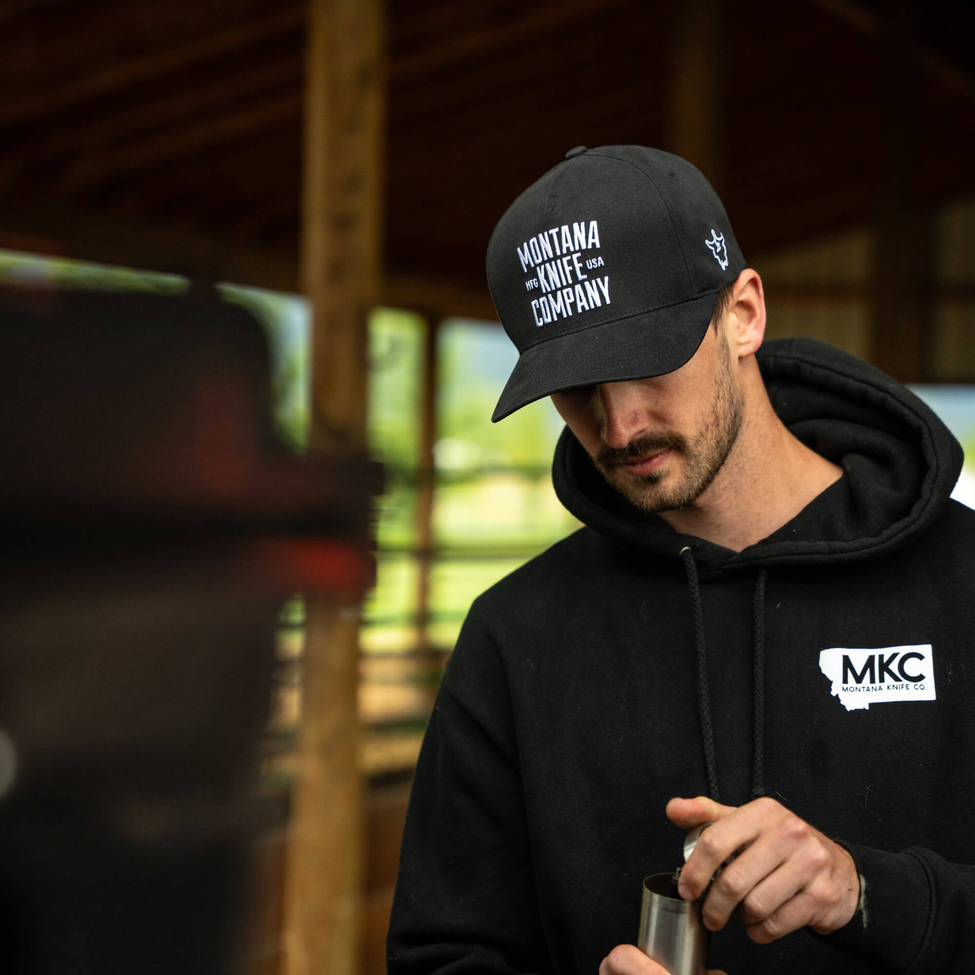 MKC FOUNDATIONS HAT - BLACK/WHITE