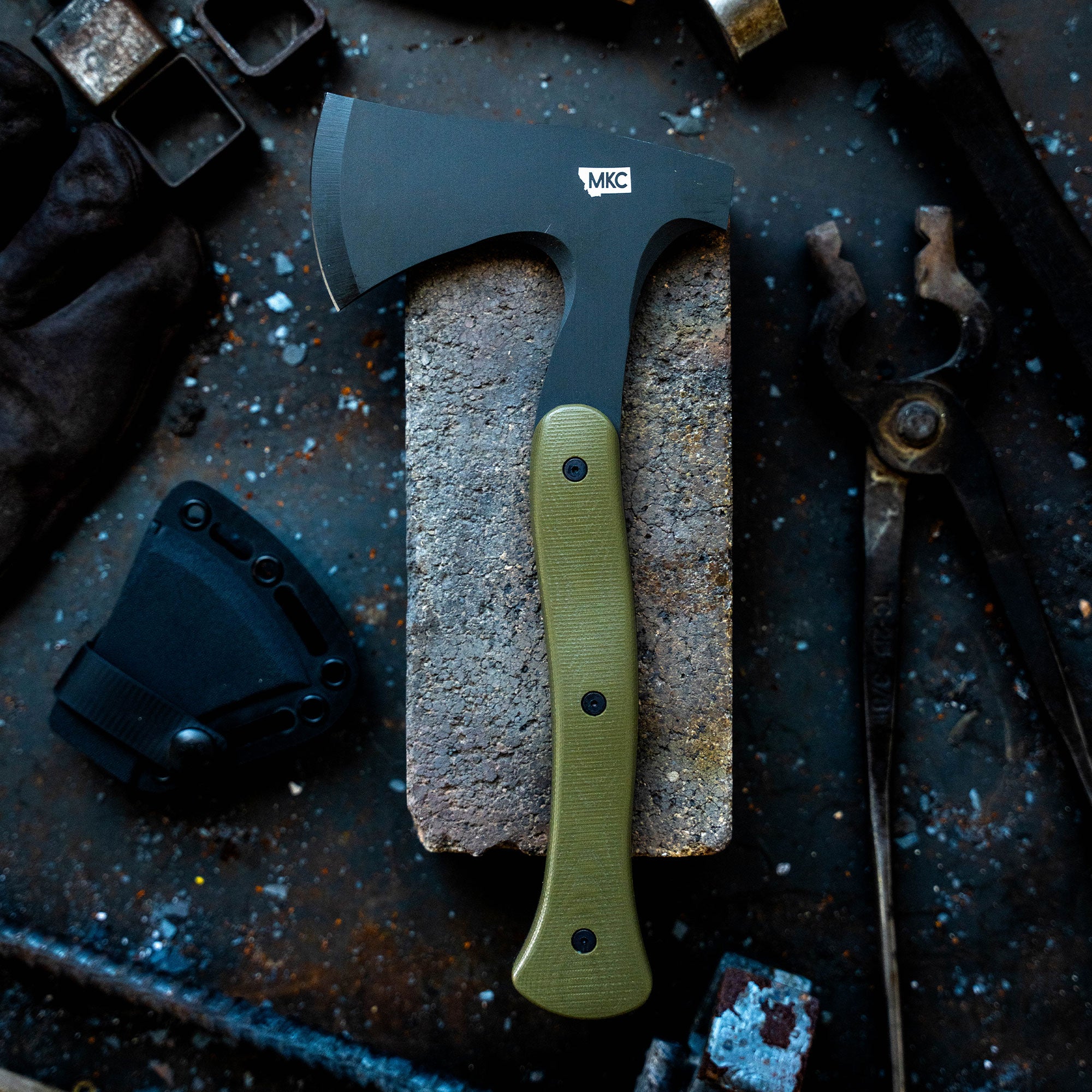 HELLGATE HATCHET - OLIVE