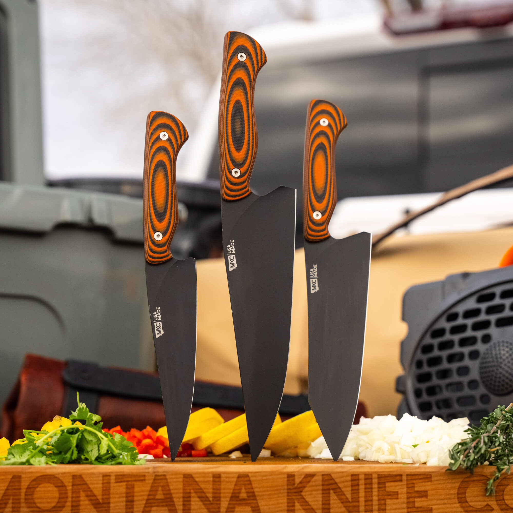 MKC CULINARY SET - ORANGE & BLACK