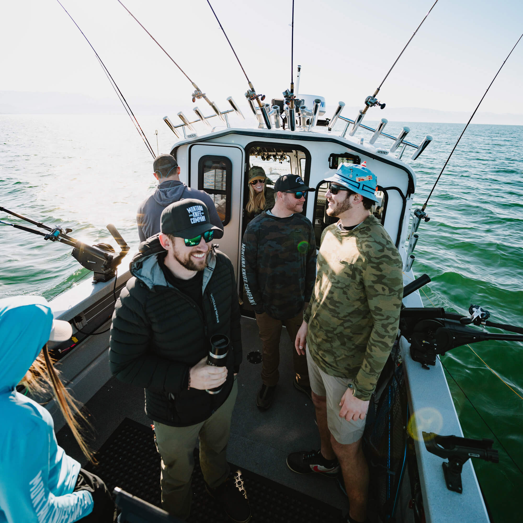 SUN RIVER BAMBOO HOODIE - DARK MKC CAMO