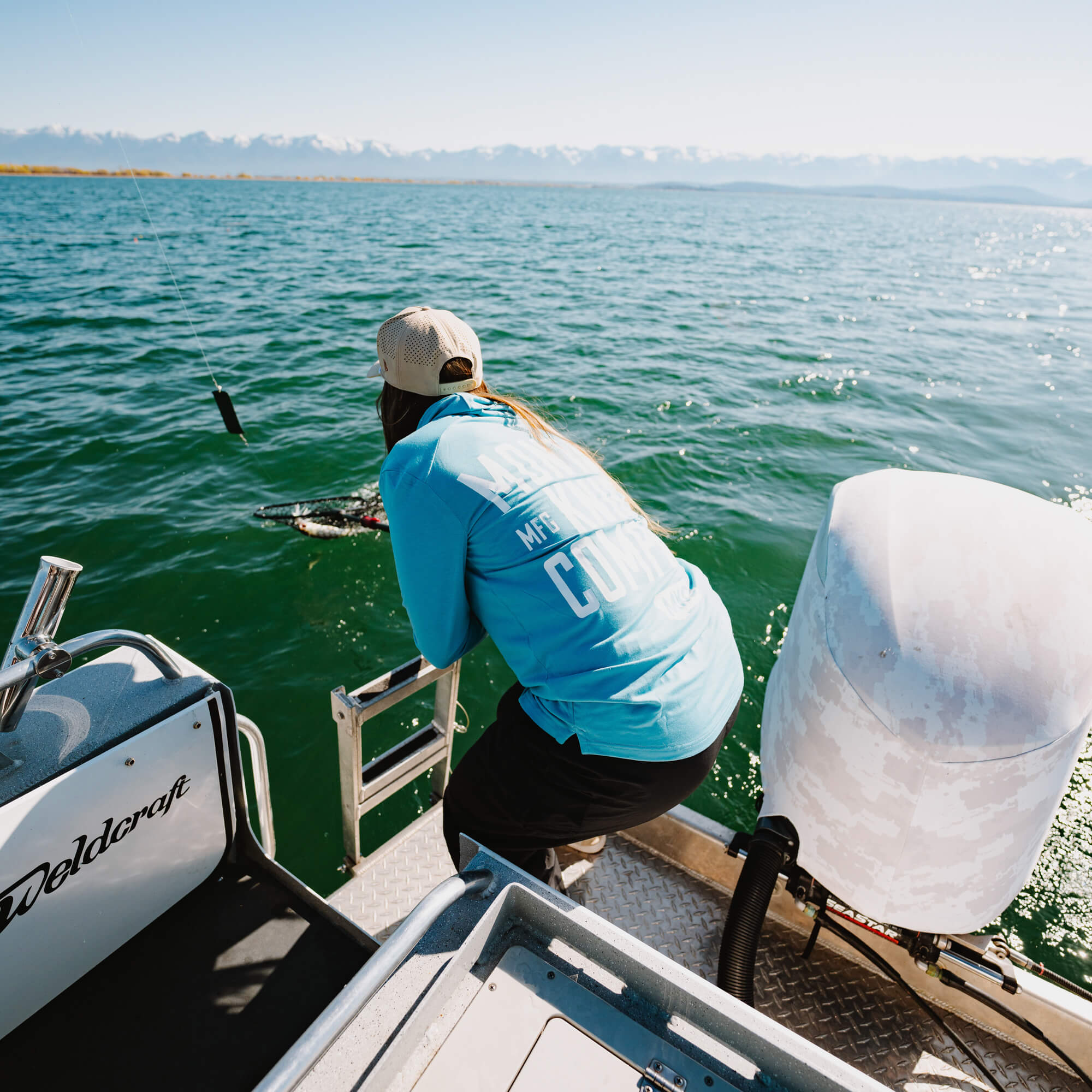 SUN RIVER BAMBOO HOODIE - GLACIER BLUE