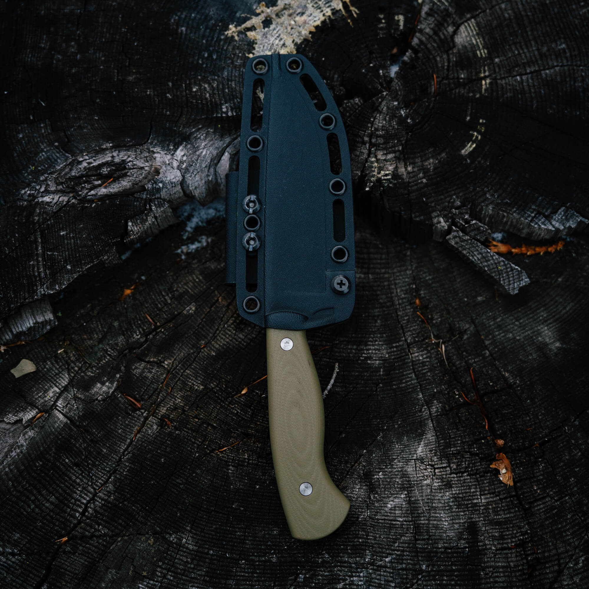 MAGNACUT SUPER CUB - DROP POINT HUNTER - OLIVE