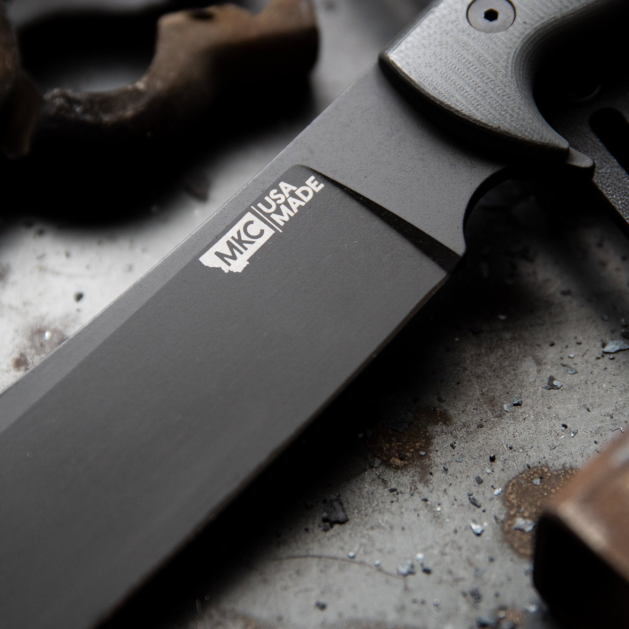 THE MARSHALL BUSHCRAFT KNIFE - GREY