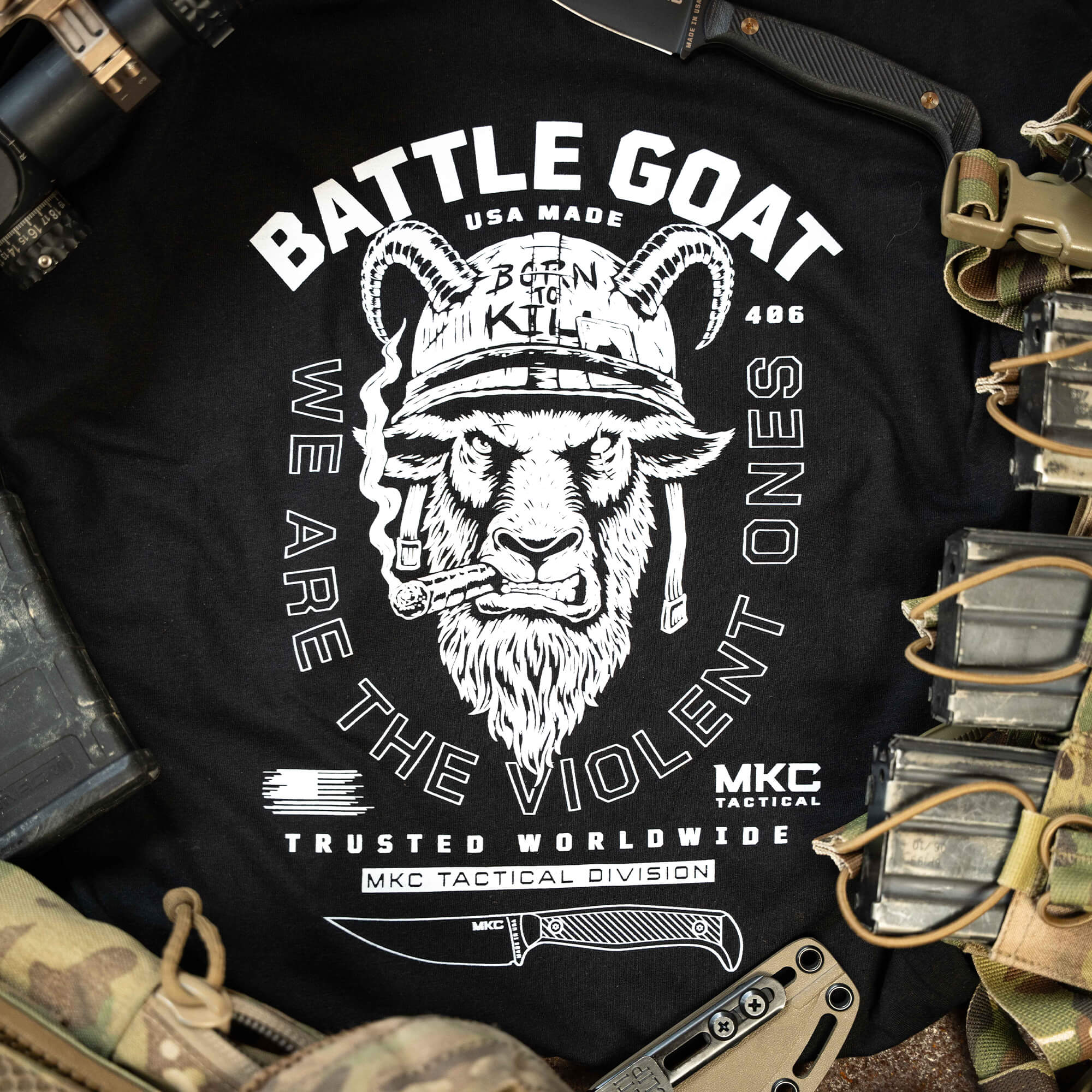 BATTLE GOAT TEE