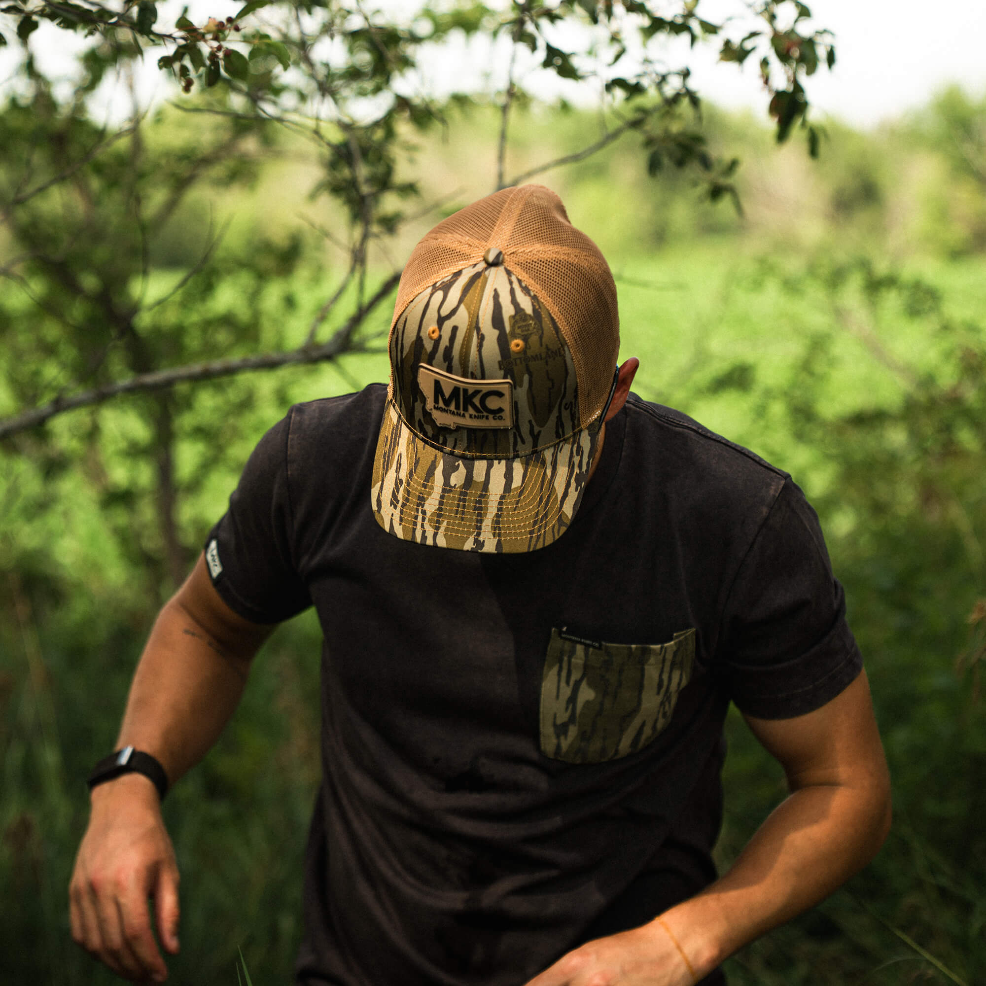 MKC X MOSSY OAK TRUCKER - BOTTOMLAND