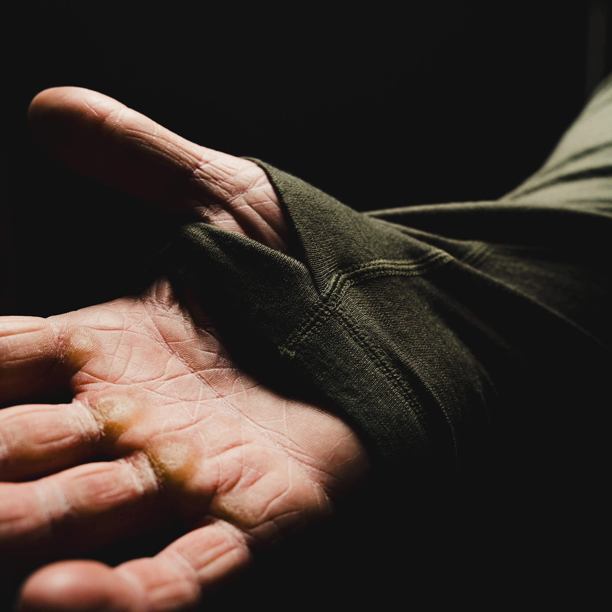 RANGE LINE PRO QUARTER ZIP - OLIVE