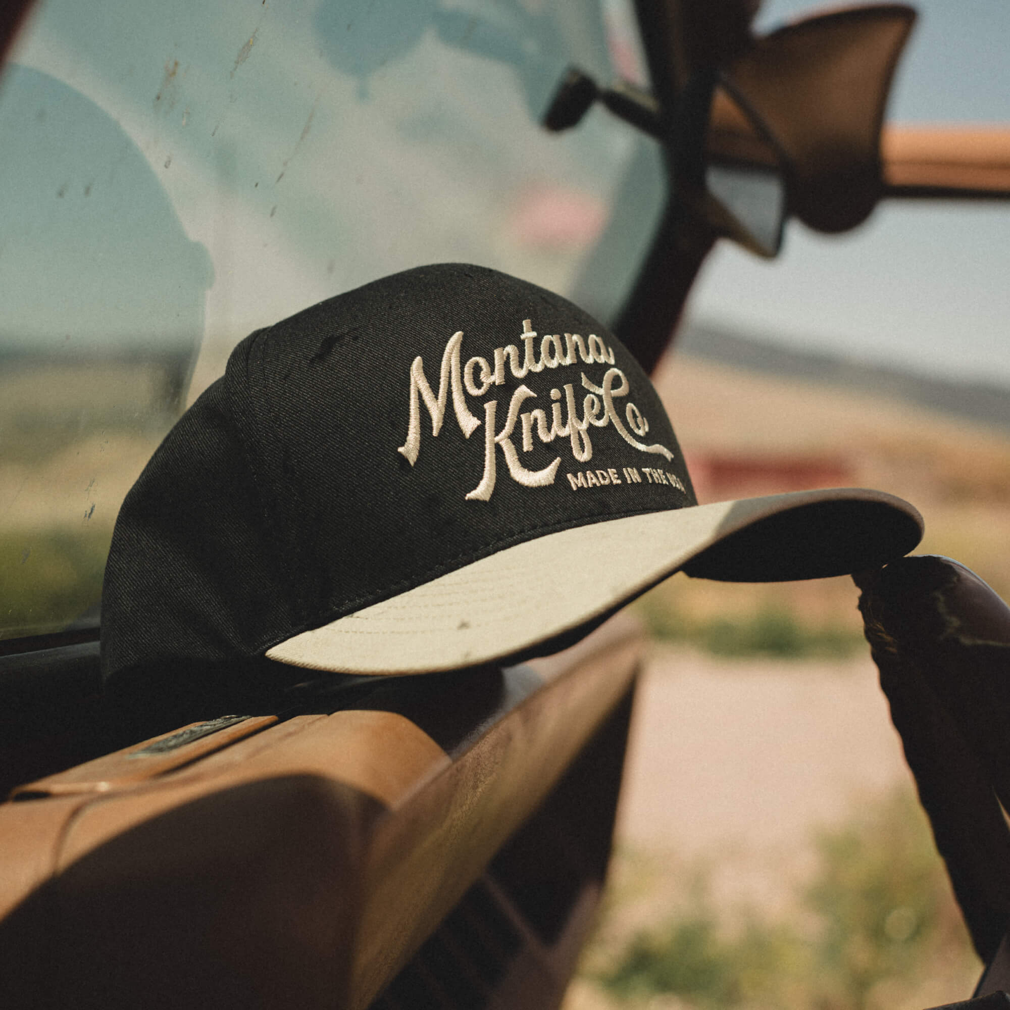 MKC HERITAGE HAT - BLACK/TAN