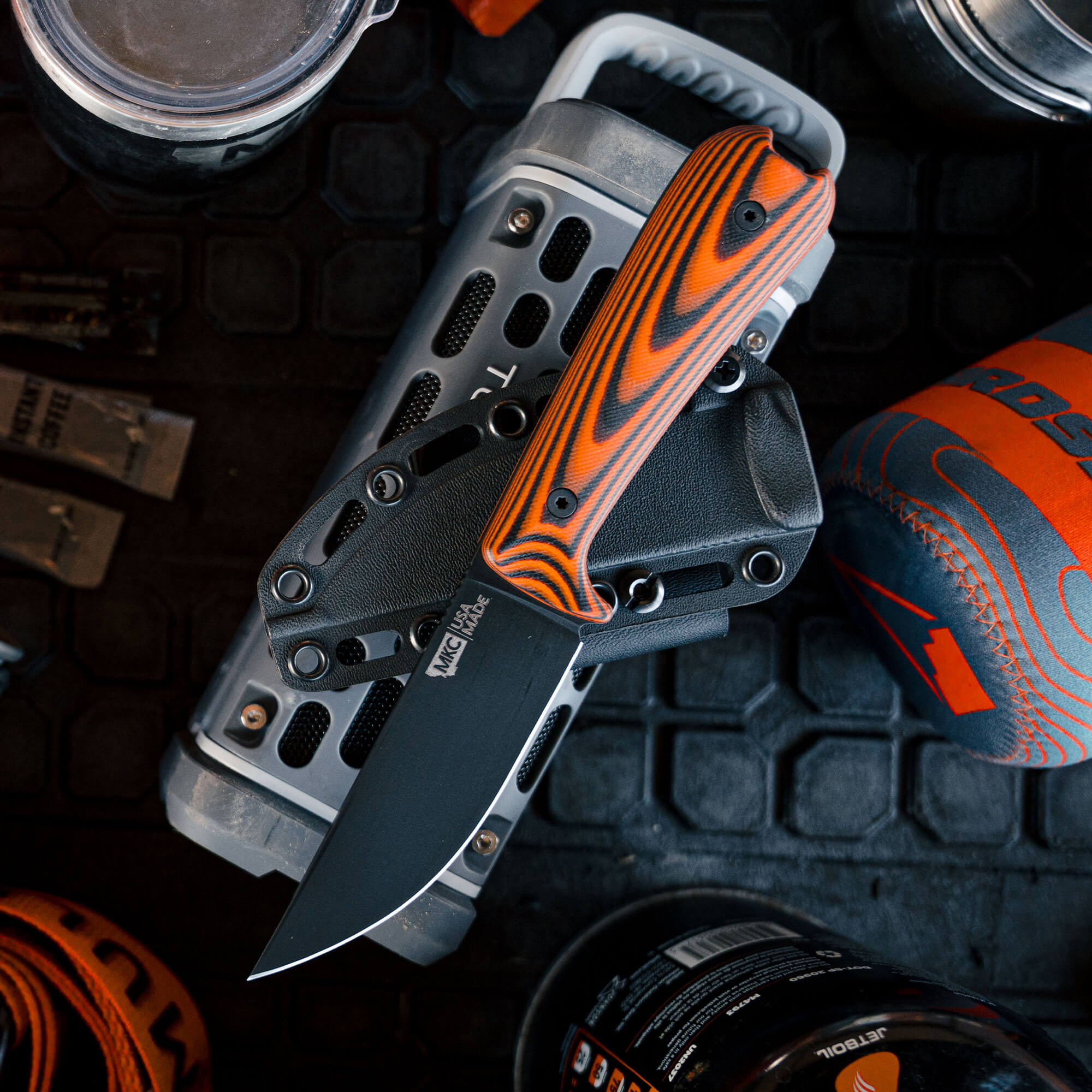 STUBHORN - PVD - ORANGE & BLACK