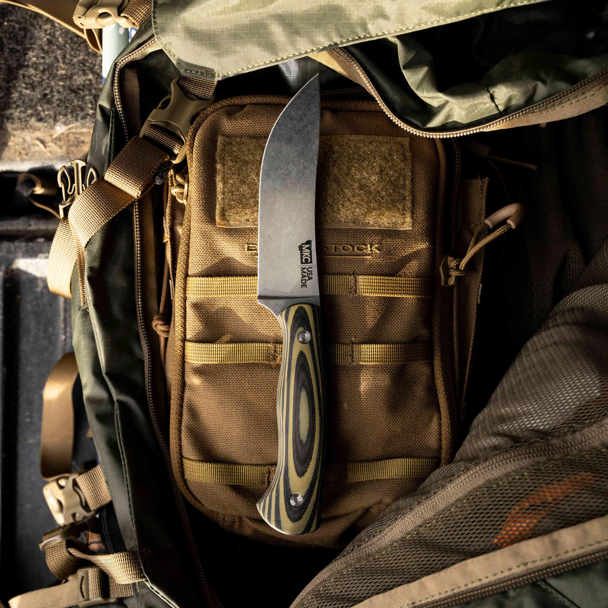 MAGNACUT STONEWALL SKINNER - GREEN & BLACK