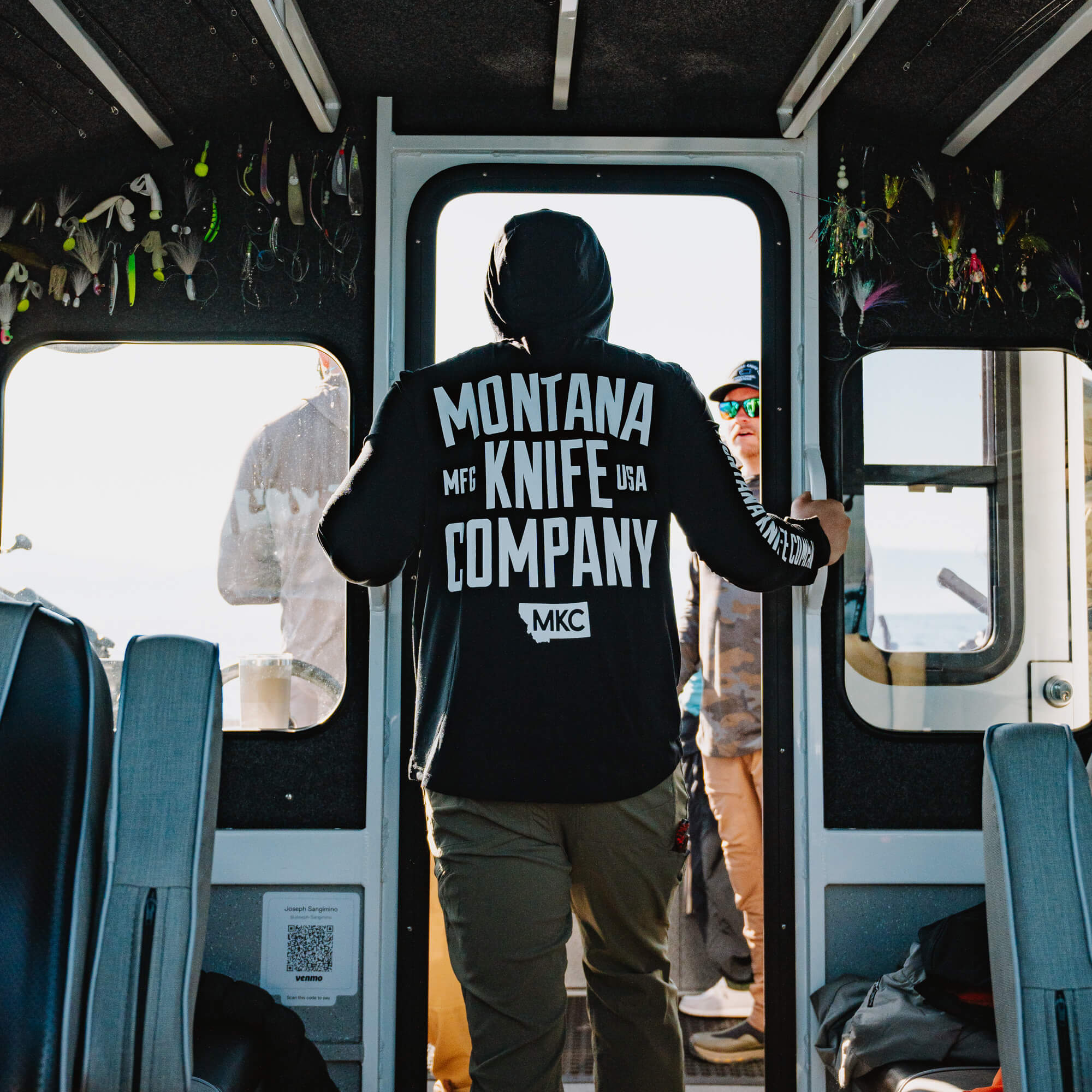 SUN RIVER BAMBOO HOODIE - BLACK