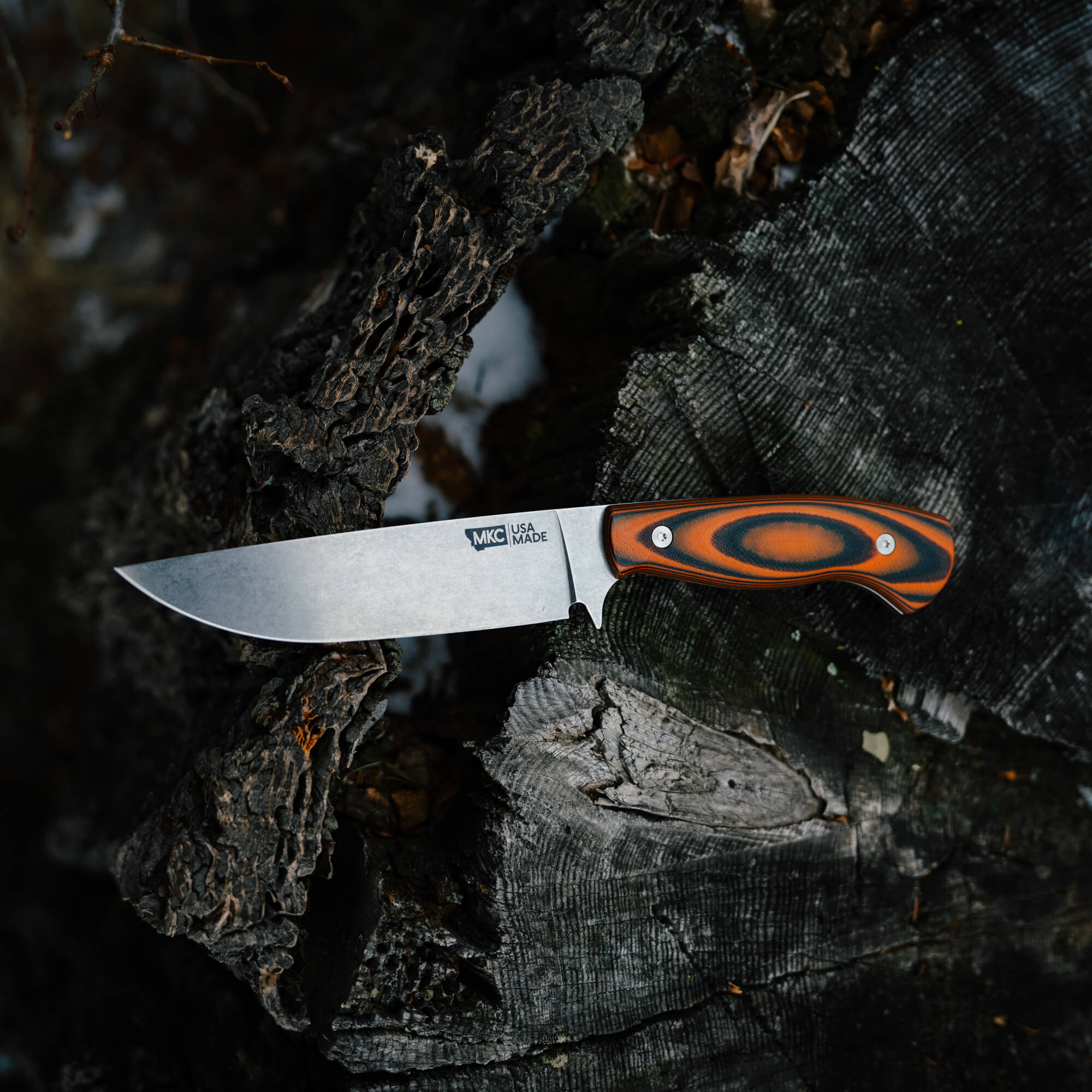 MAGNACUT SUPER CUB - DROP POINT HUNTER - ORANGE & BLACK