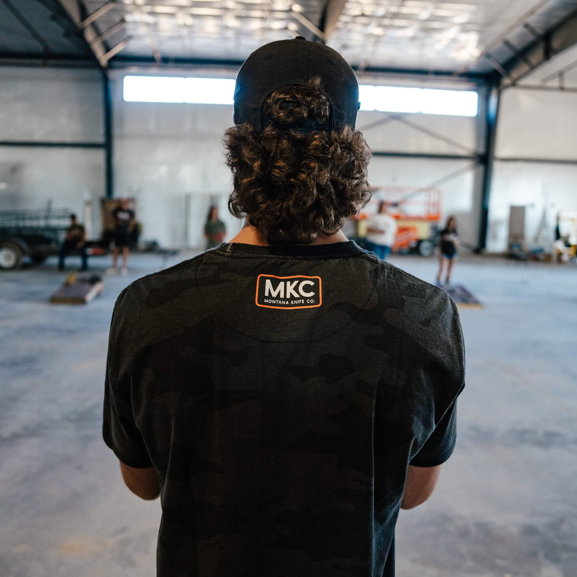 MKC LOGO TEE - DARK WOODLAND CAMO
