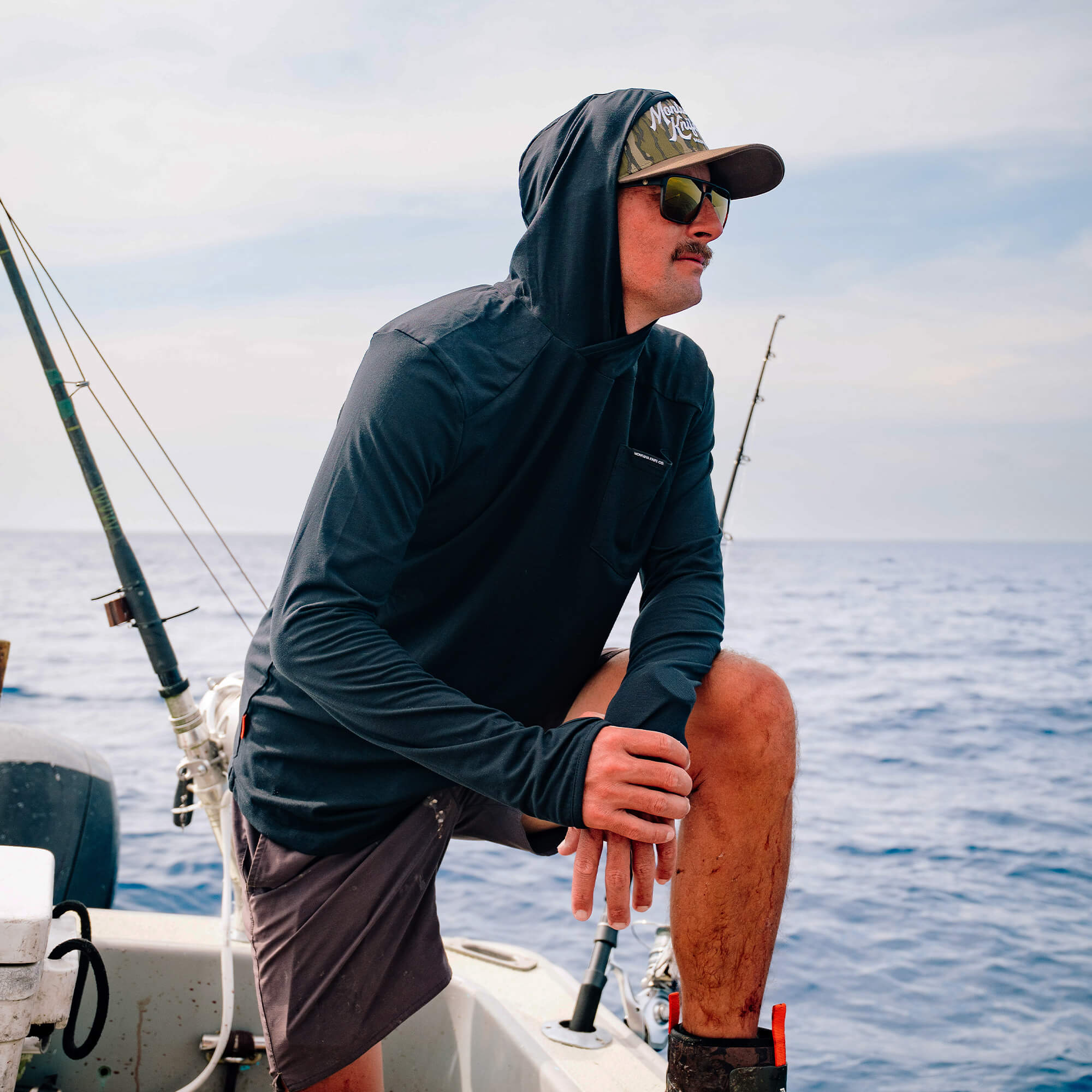 RIMROCK LIGHTWEIGHT HOODIE - BLACK