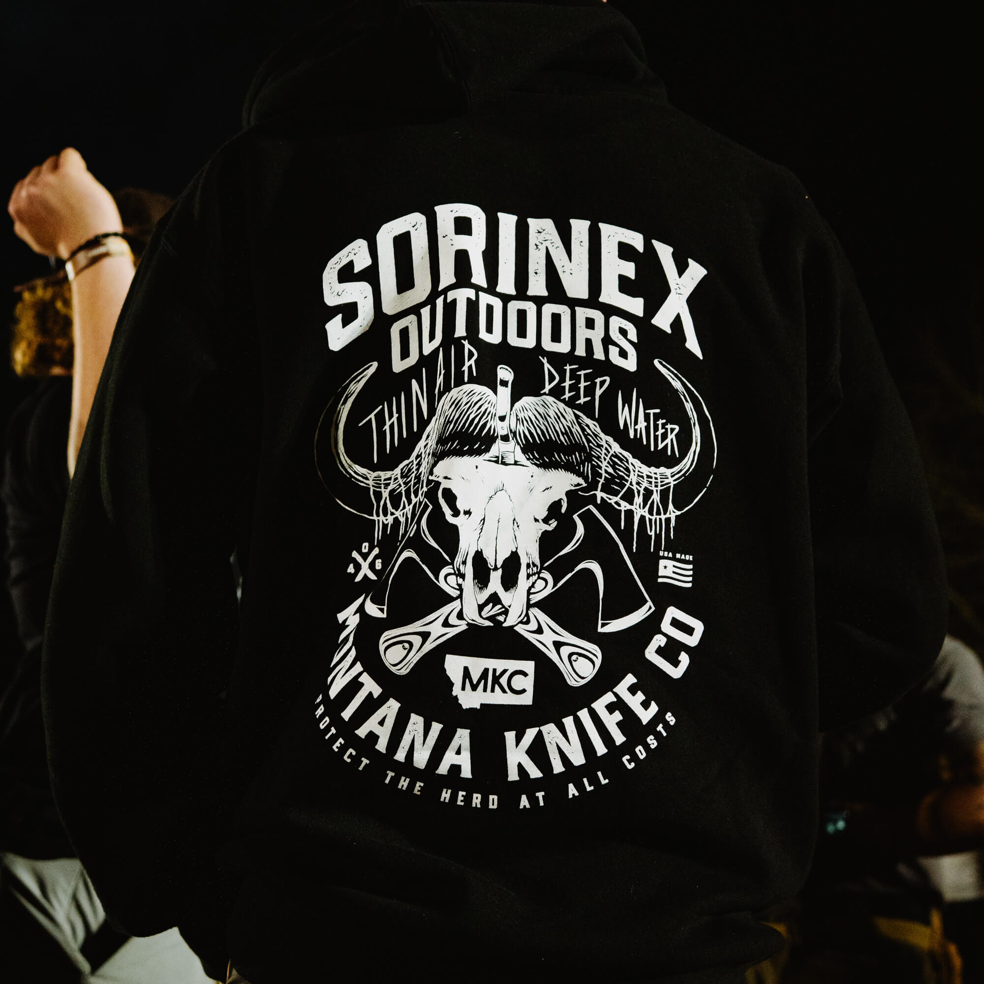 MKC X SORINEX OUTDOORS HOODIE - BLACK
