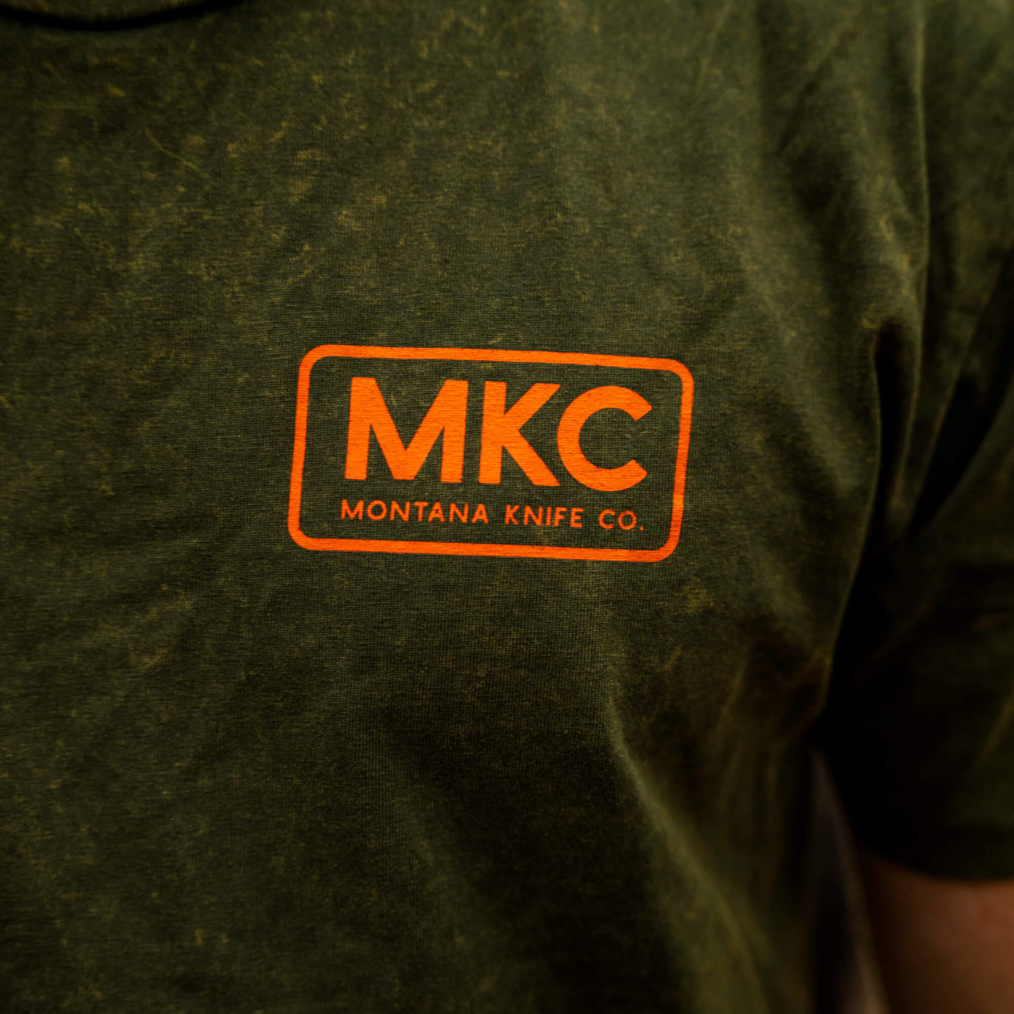 MKC STONEWASH TEE - DARK ARMY