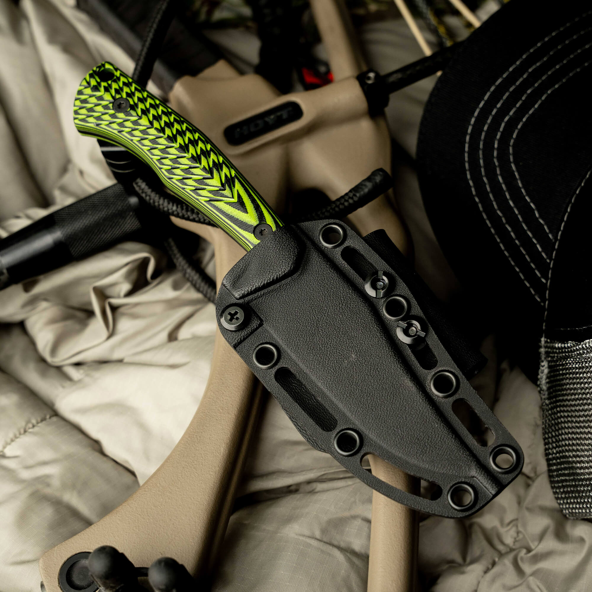 TRIUMPH PRO - NOCK ON NEON GREEN & BLACK