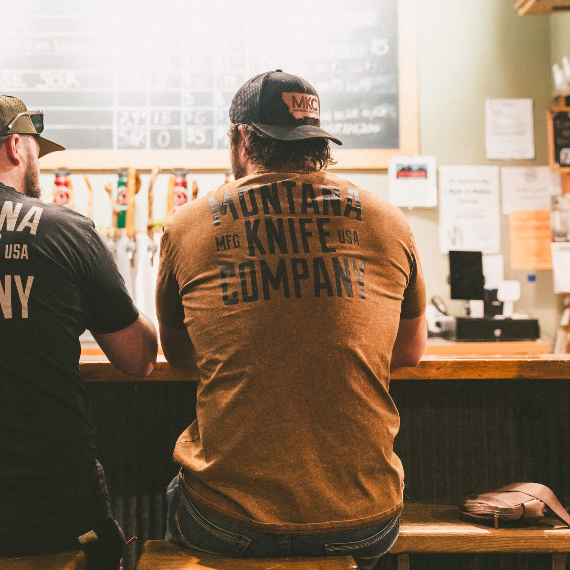 MKC STONEWASH TEE - COYOTE