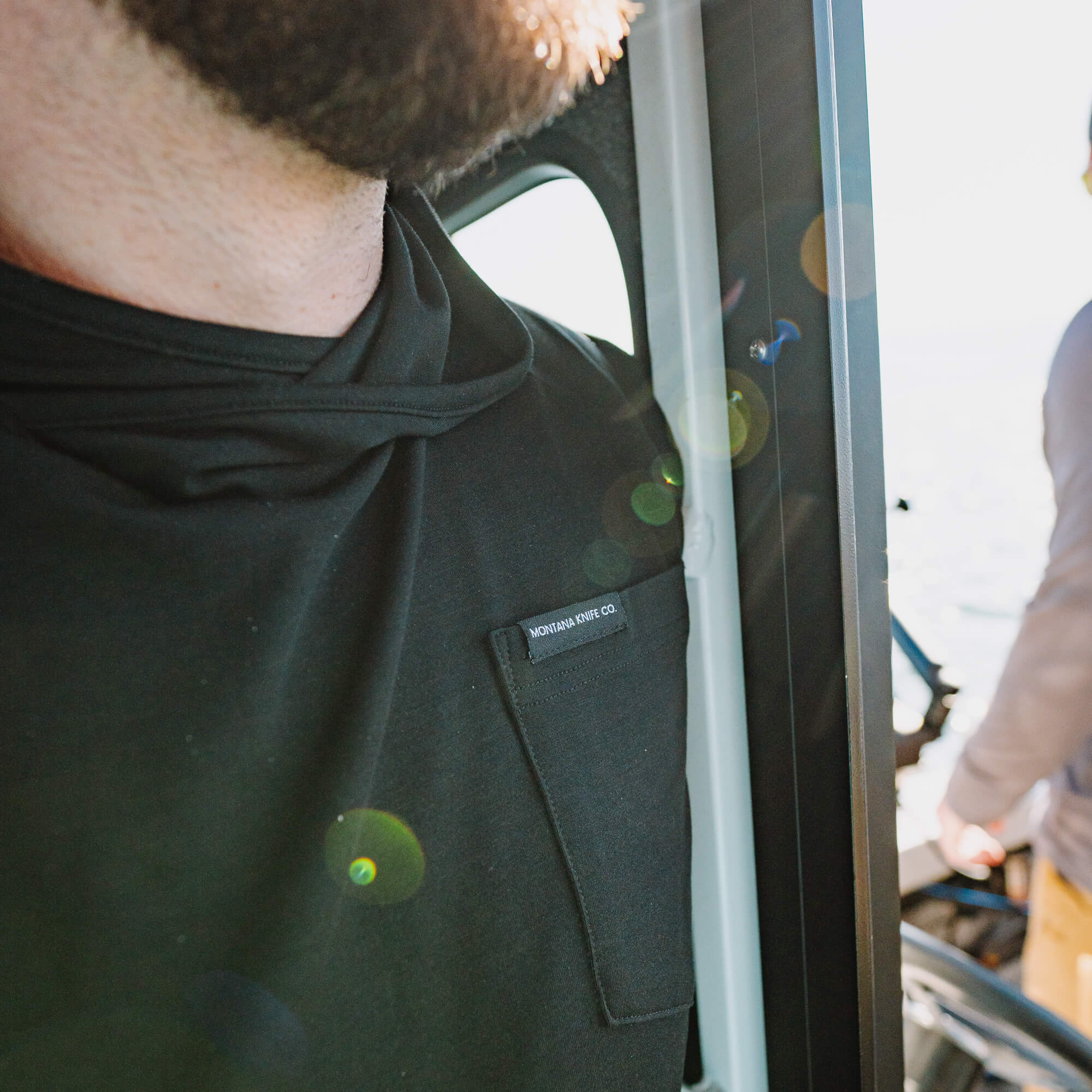 SUN RIVER BAMBOO HOODIE - BLACK