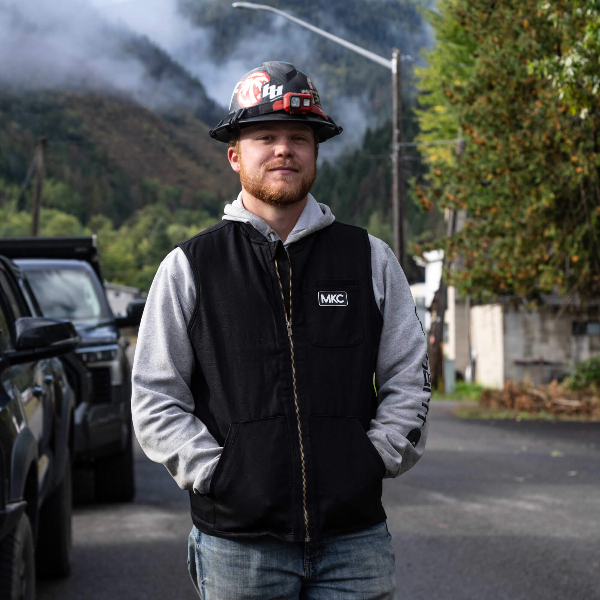 MKC CANVAS WORK VEST - BLACK