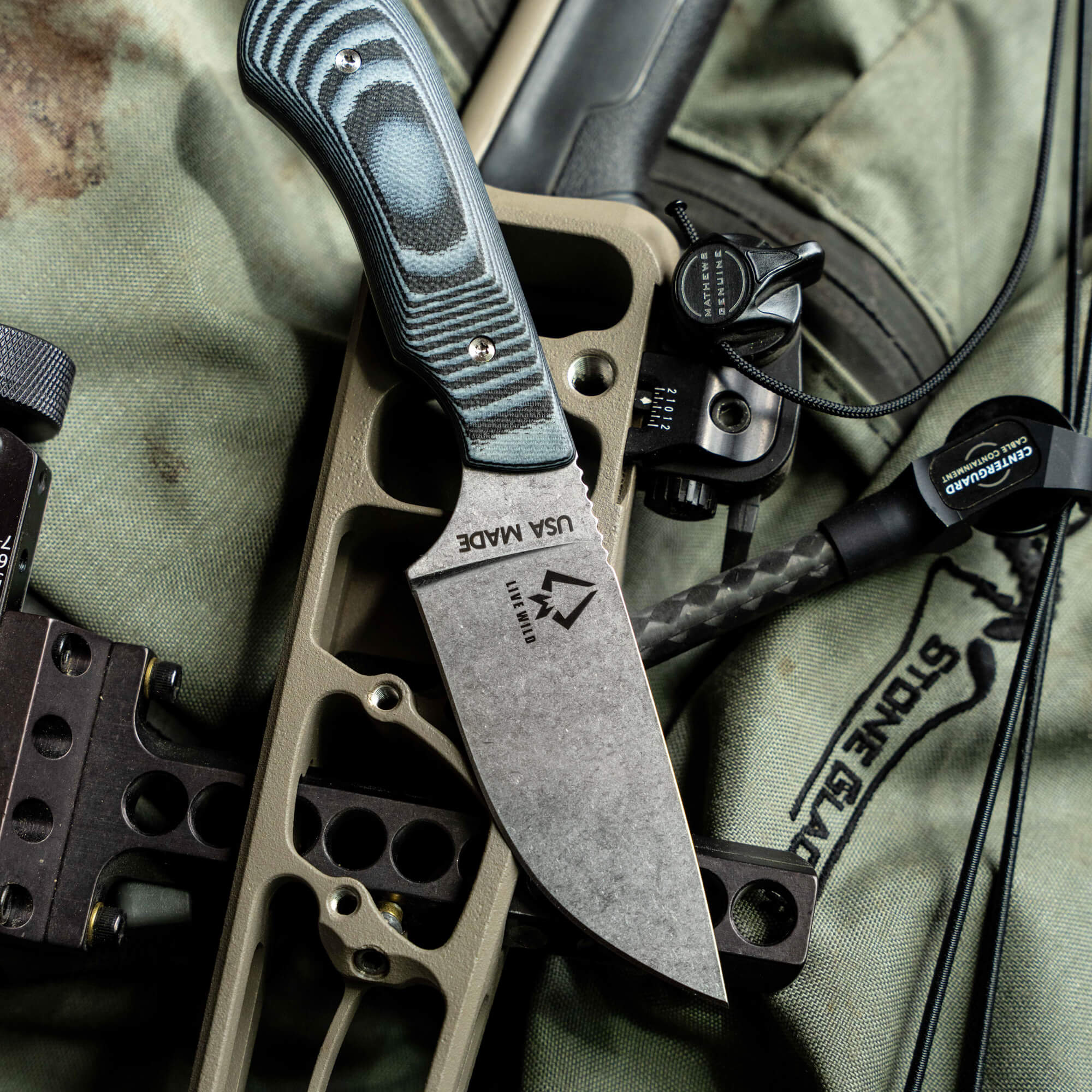 ELKHORN SKINNER - LIVE WILD EDITION - GREY & BLACK