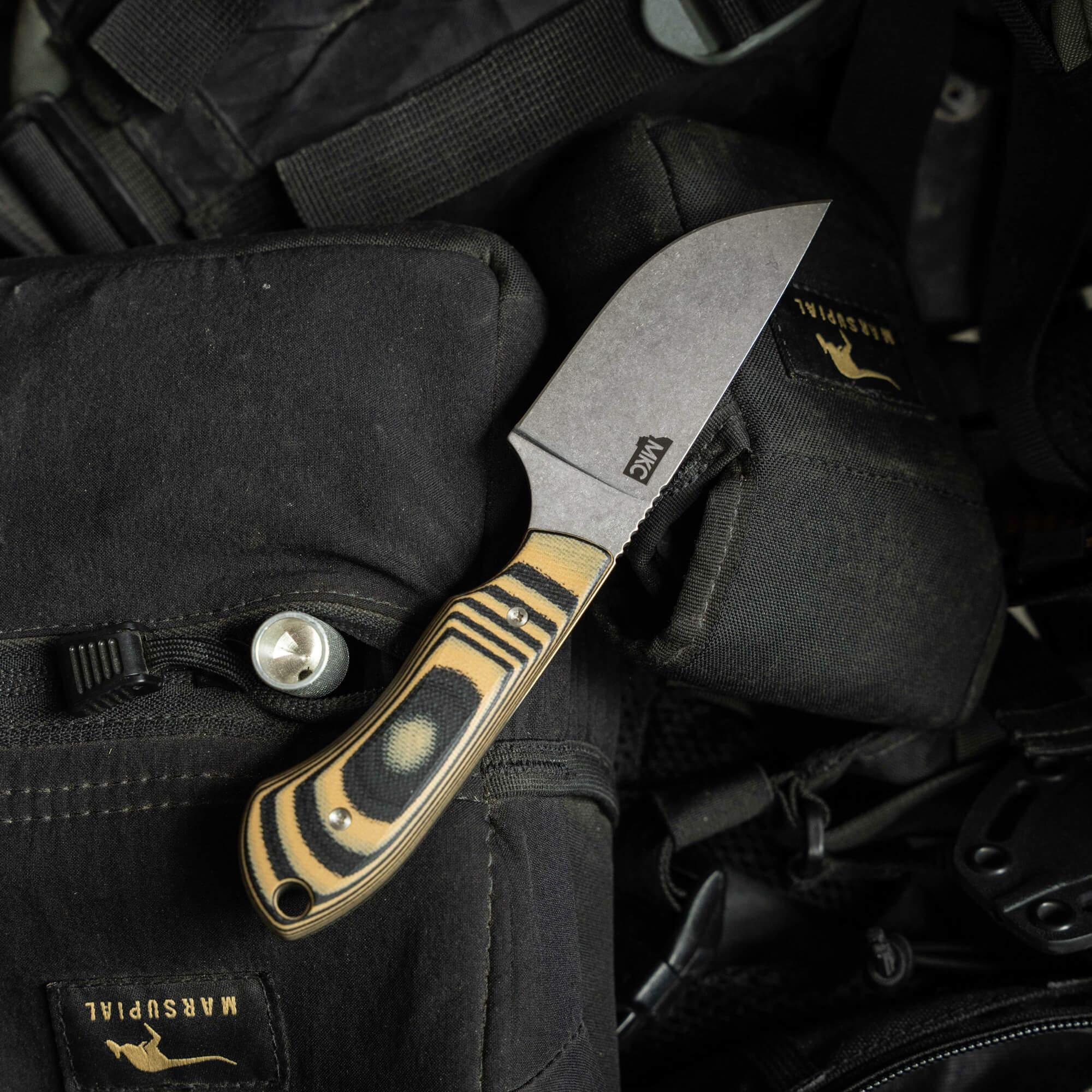 ELKHORN SKINNER - TAN & BLACK