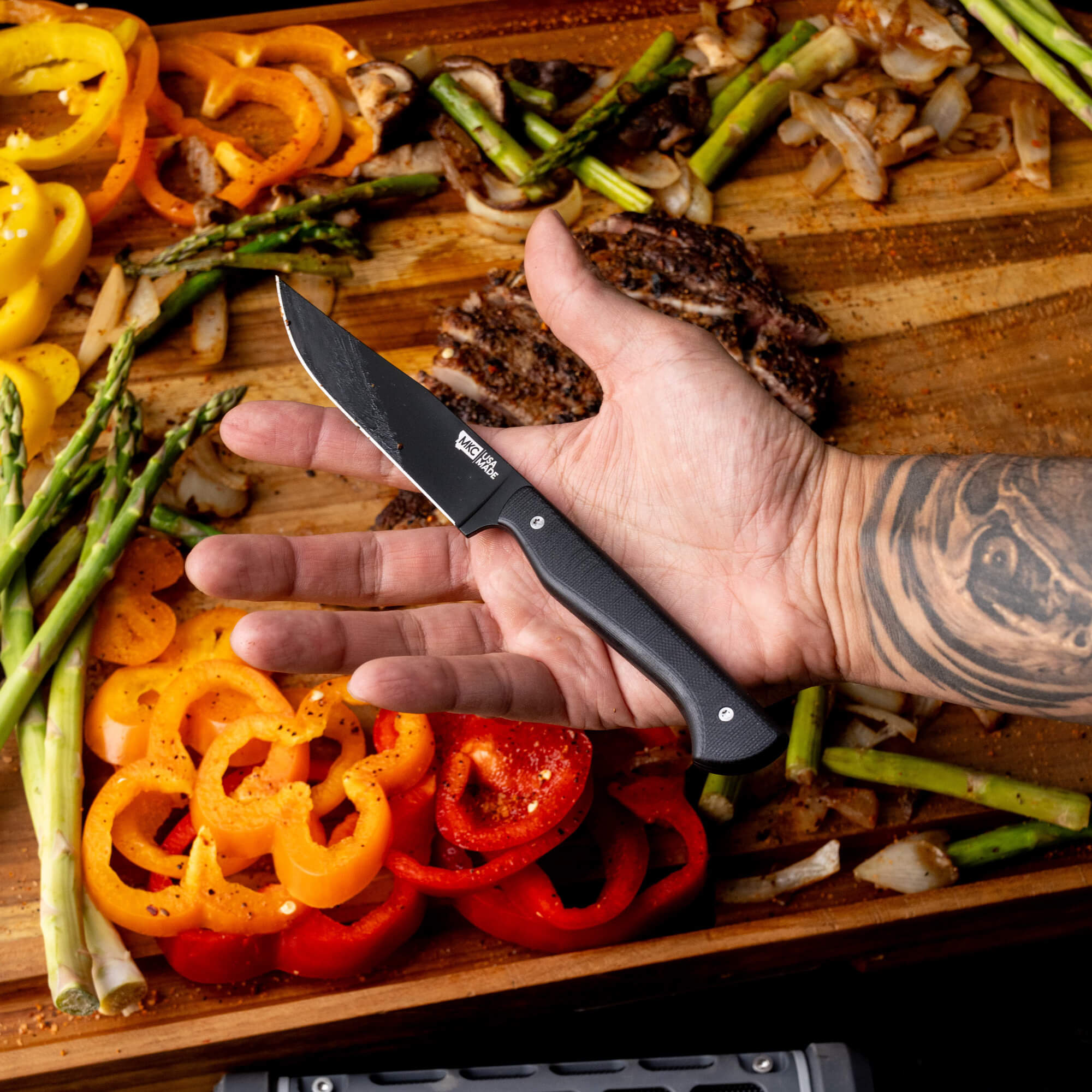 MKC STEAK KNIVES (SET OF 4) - PVD - BLACK