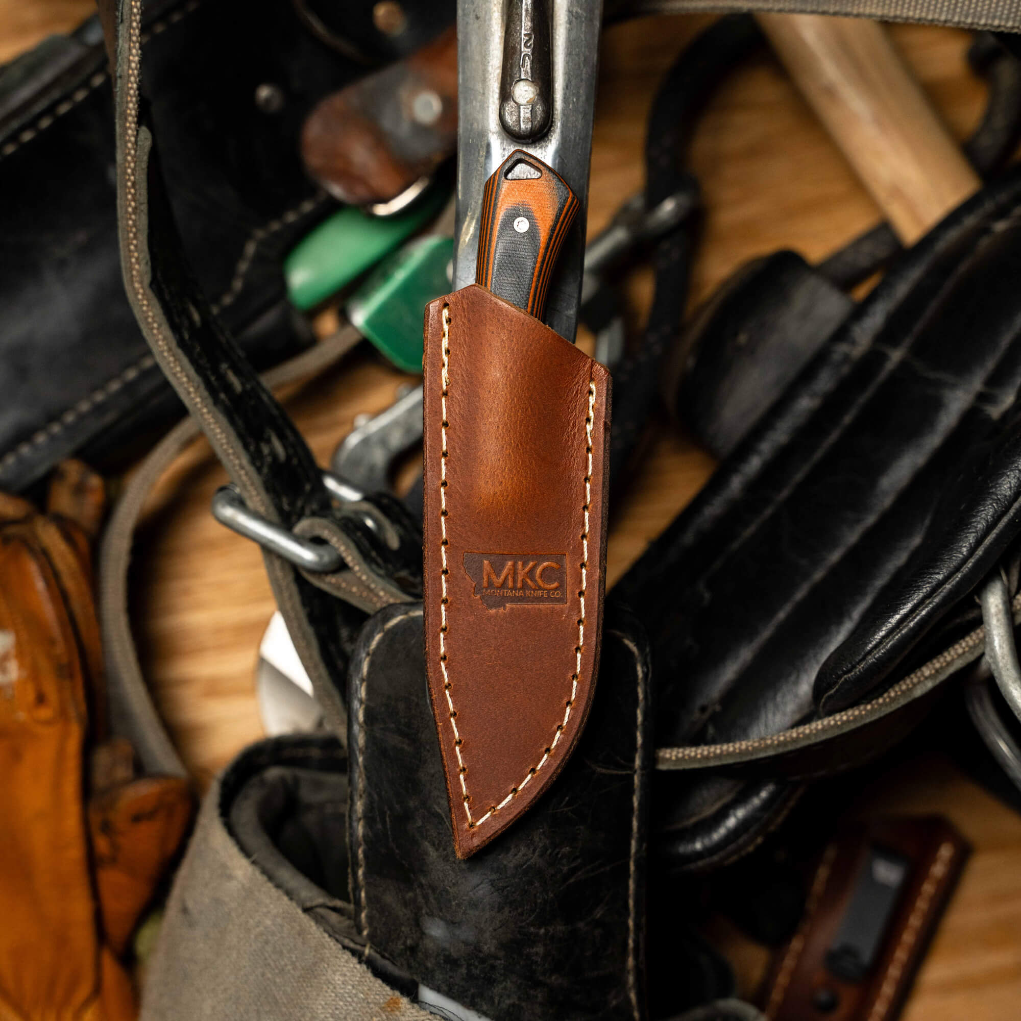 ROCKER LEATHER SHEATH - CONCEALED POCKET CARRY