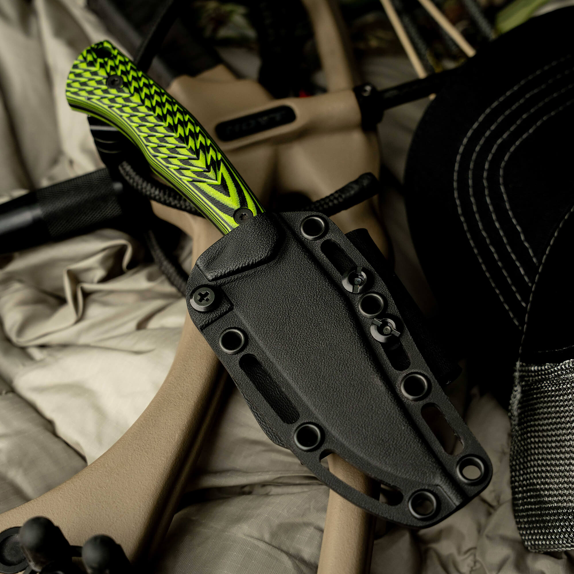 TRIUMPH PRO - NOCK ON NEON GREEN & BLACK