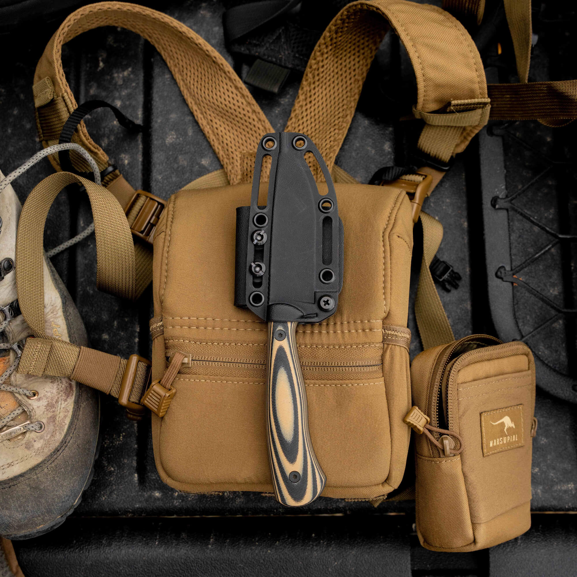 MKC WHITETAIL - PVD - TAN & BLACK