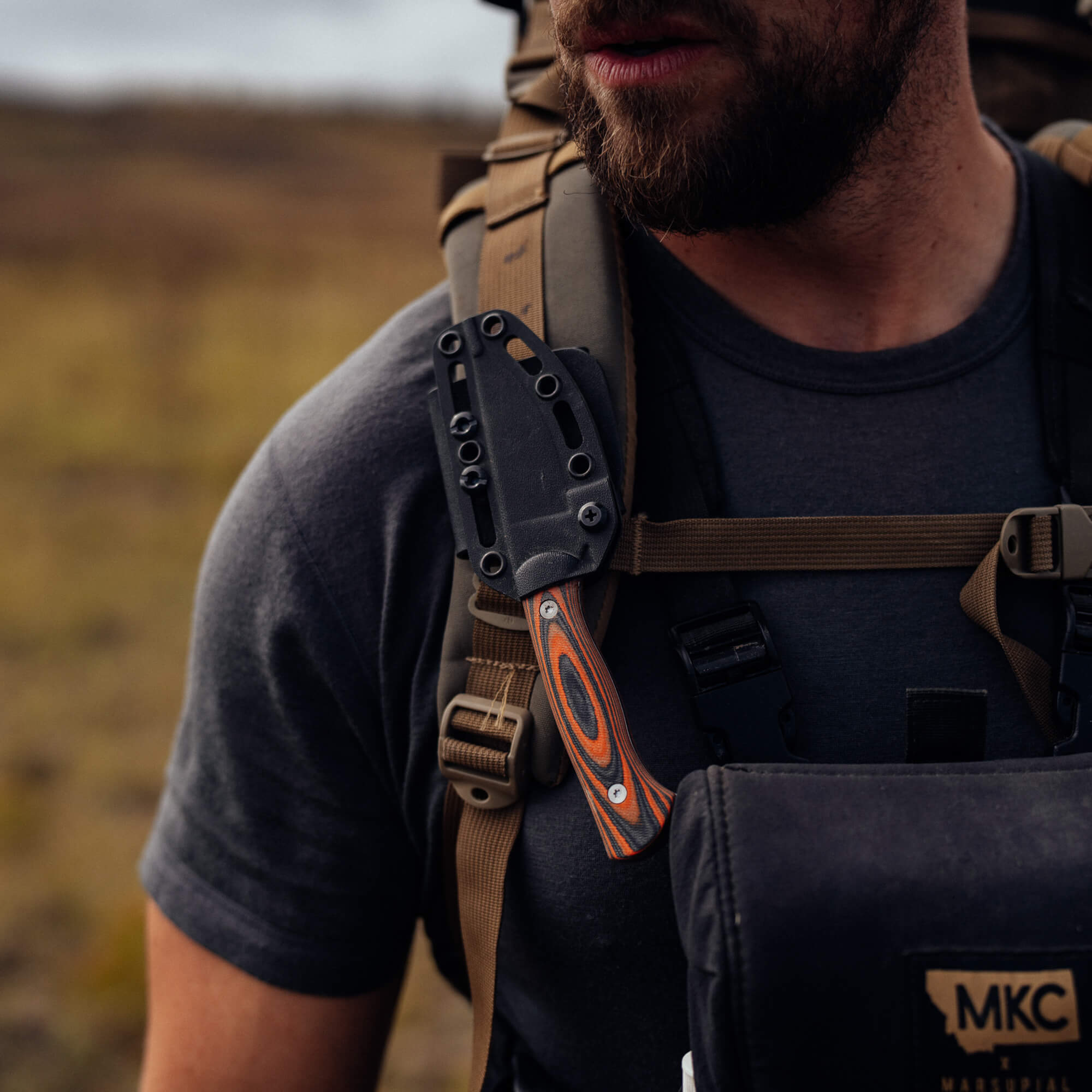 MAGNACUT BLACKFOOT 2.0 - ORANGE & BLACK