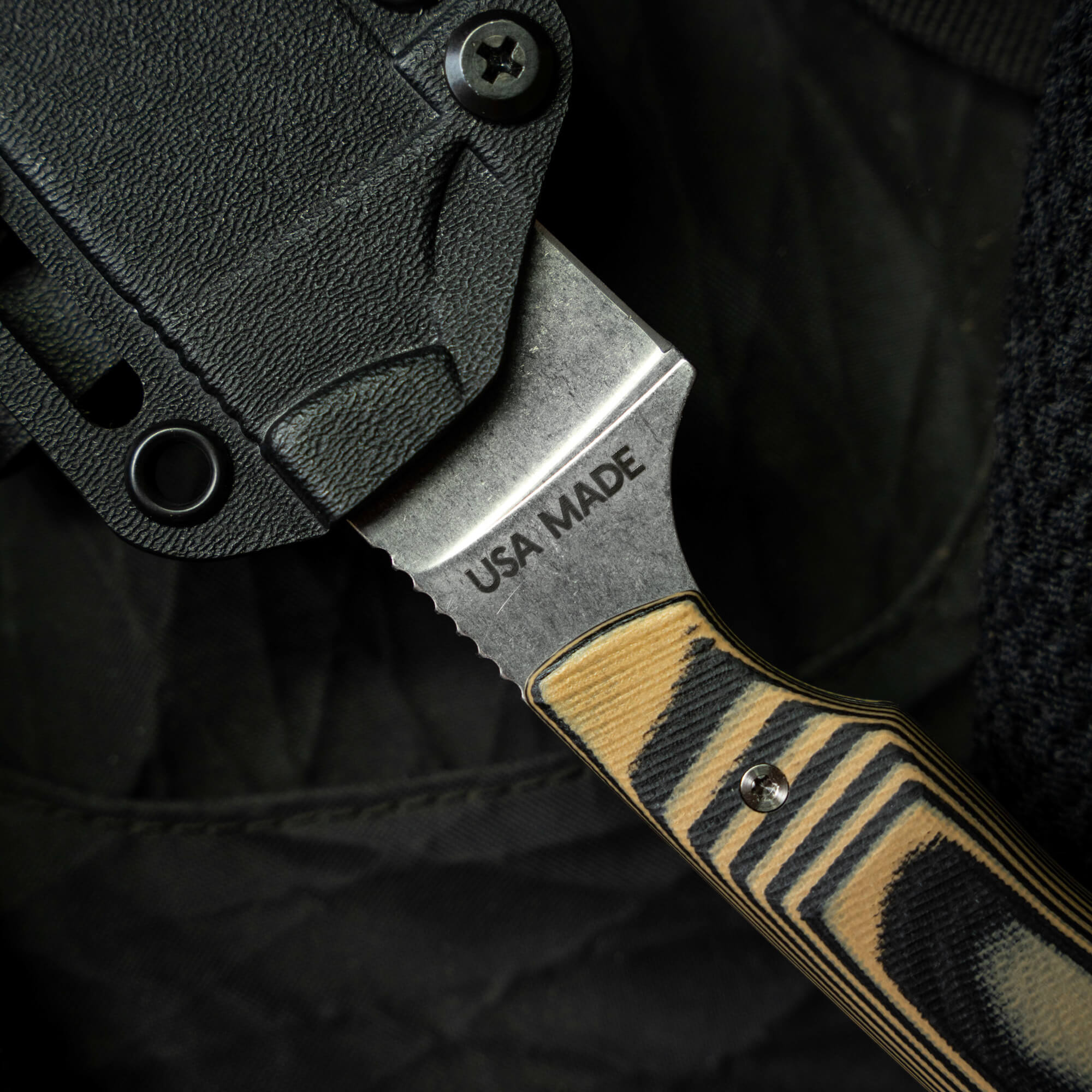 ELKHORN SKINNER - TAN & BLACK