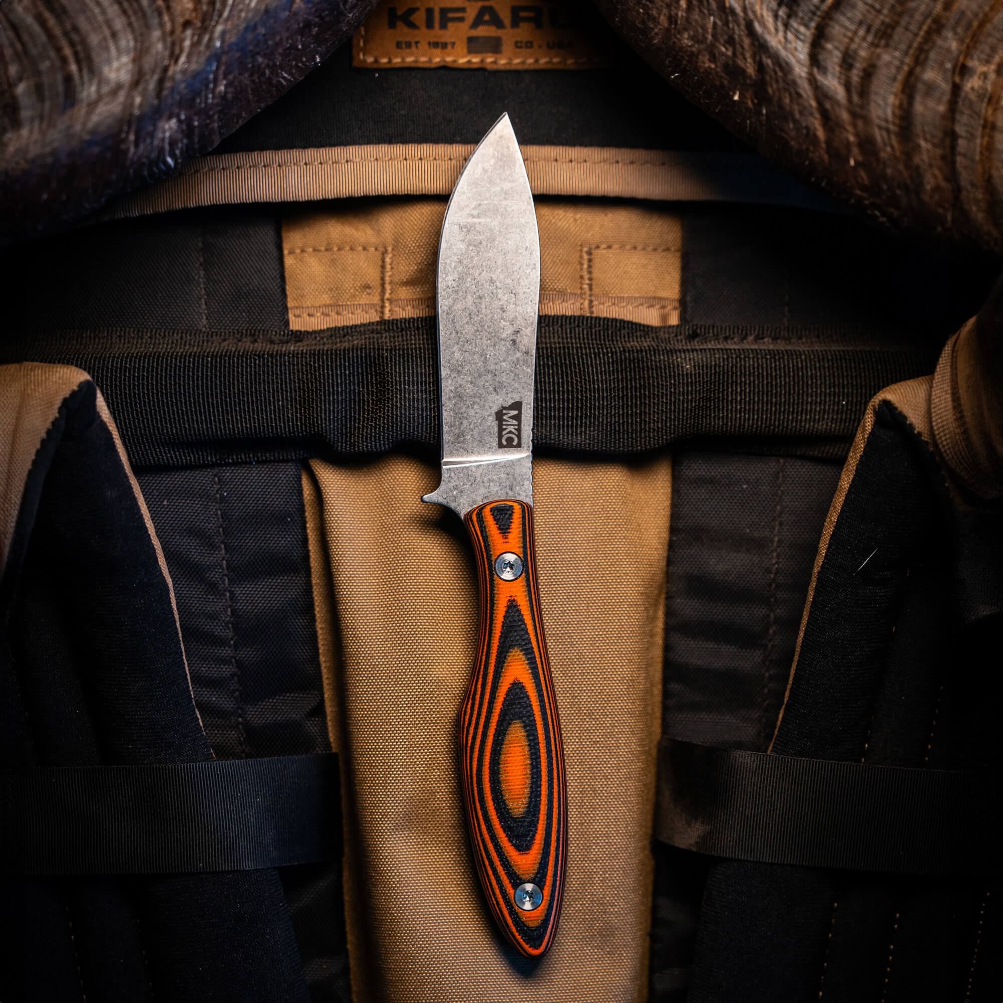 JACKSTONE - ORANGE AND BLACK